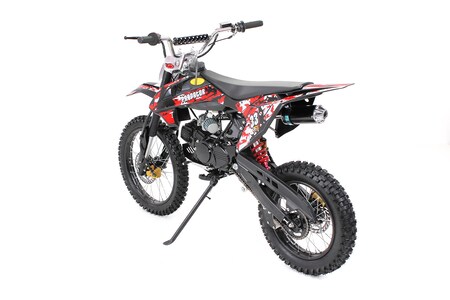 Kinder-Crossbike Predator, Benzin-Kindermotorrad, 125ccm, Scheibenbremsen,  4-Takt-Motor, ab 8 Jahren (Schwarz) online kaufen bei Netto