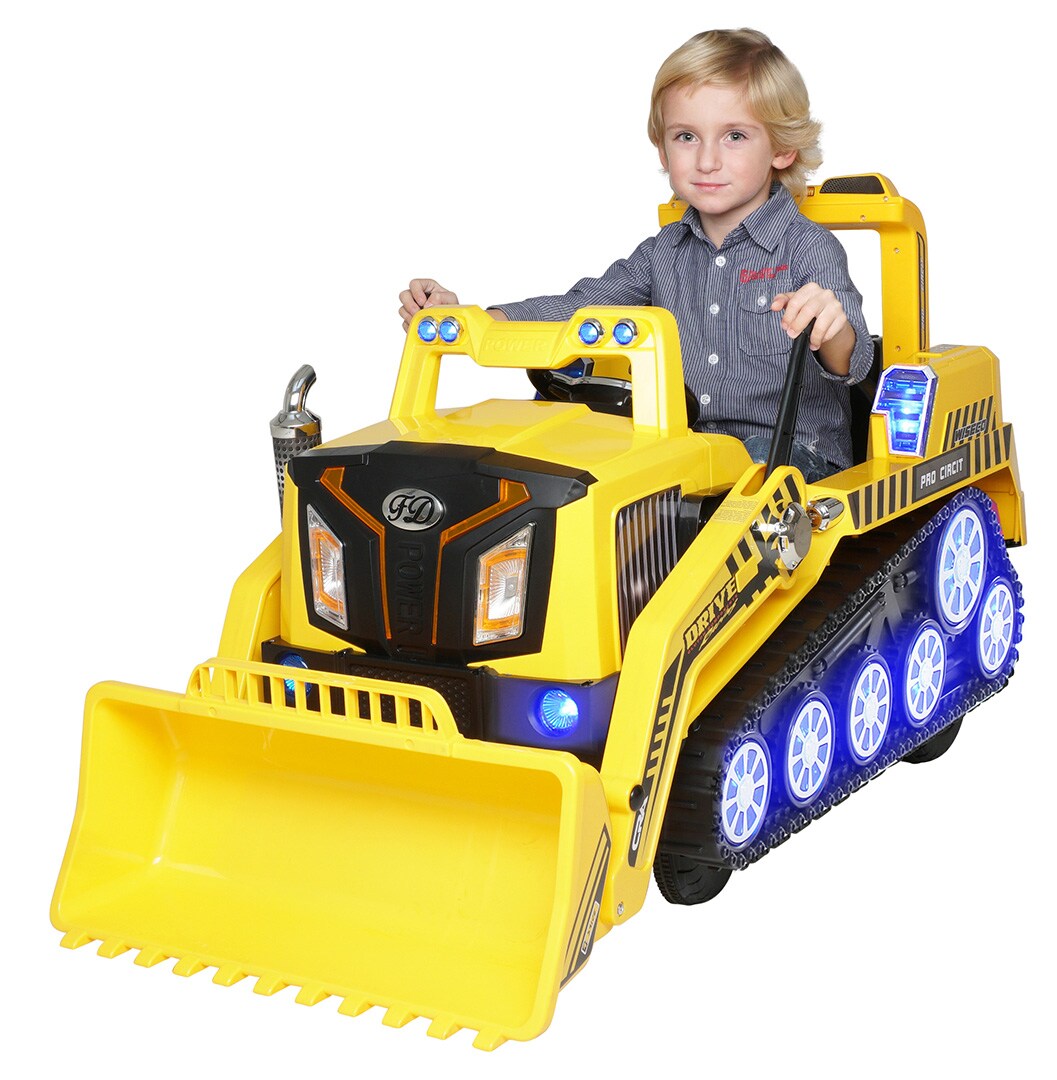 Kinder-Elektro-Radlader D2810 gelb - Bild 1