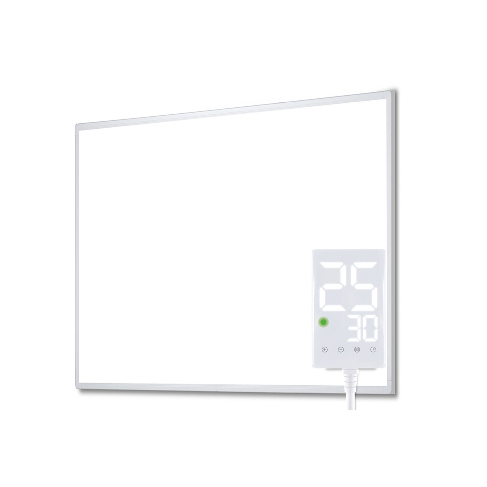 Heidenfeld Infrarotheizung HF-HP100-3, m. Thermostat, weiß, 300-1200 Watt, 10 J. Garantie (400 Watt)