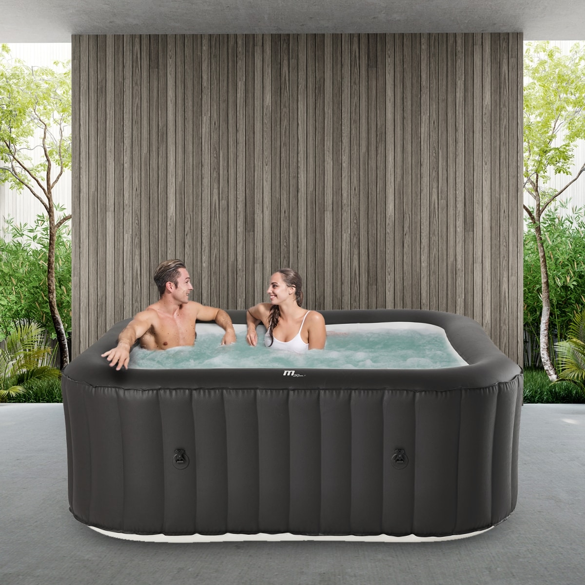 Miweba MSpa Whirlpool Urban Vito U-VT061 f&uuml;r 6 Personen mit M-ONE und Ozon-UV-C-Desinfektion - Bild 1