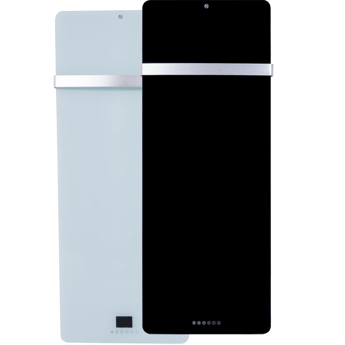 Heidenfeld Infrarot Handtuchheizk&ouml;rper, Handtuchheizung mit App-Steuerung, 10J Garantie, Smart-Home  (Schwarz) - Bild 1