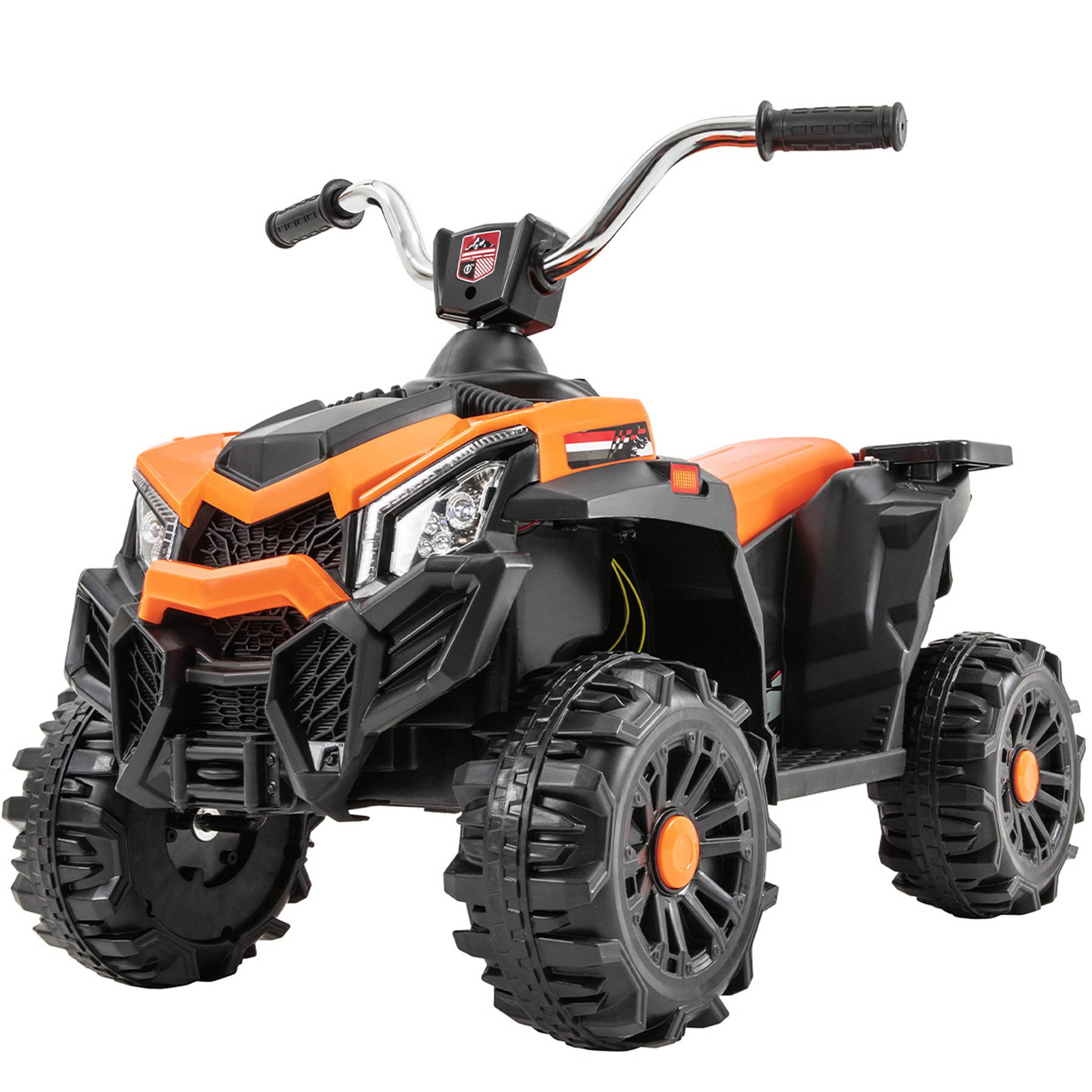 Kinder-Elektroauto Bumblequad, Kinderquad, 18 Watt, Bremsautomatik, Vorw&auml;rts- und R&uuml;ckw&auml;rtsgang, LED (Orange) - Bild 1