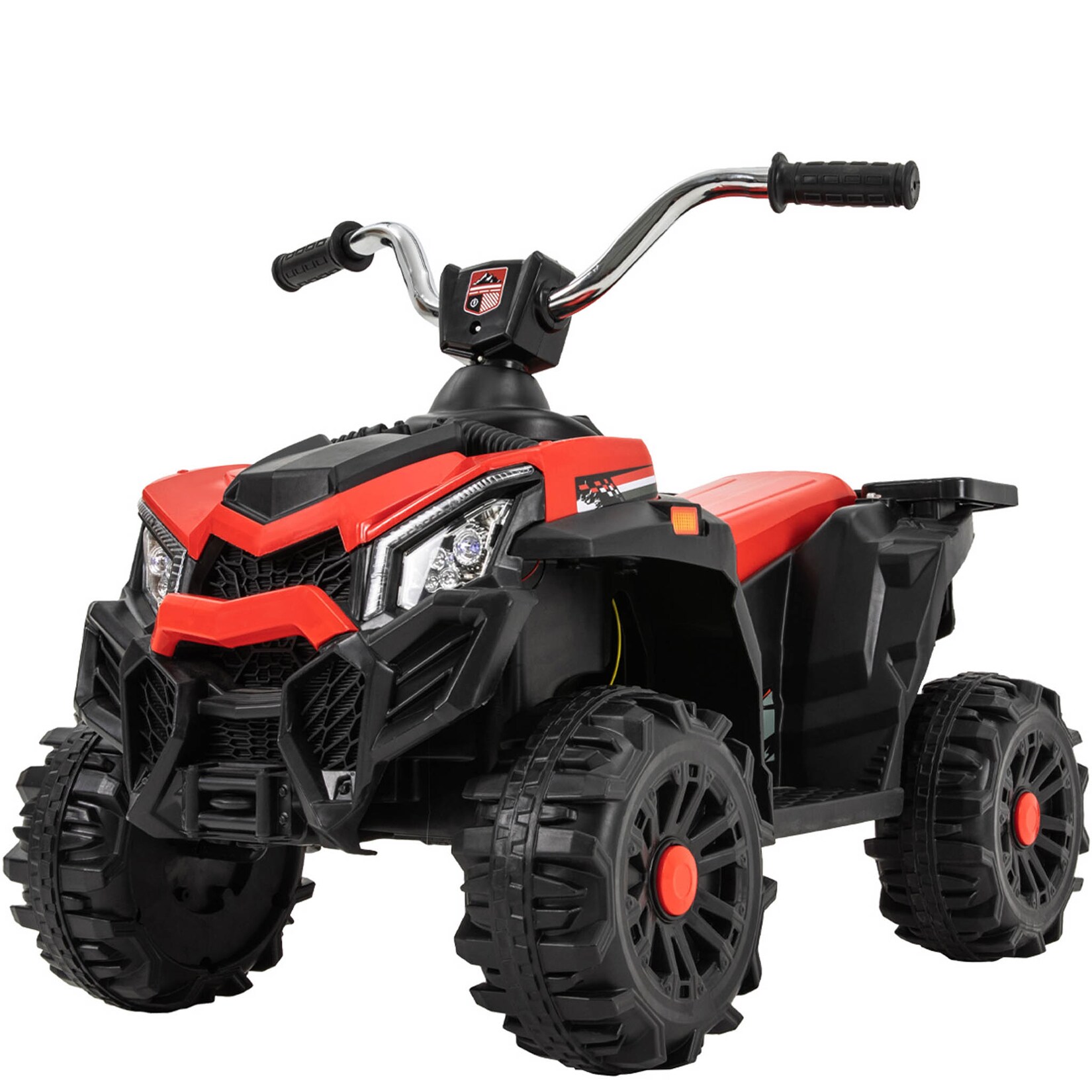 Kinder-Elektroauto Bumblequad, Kinderquad, 18 Watt, Bremsautomatik, Vorwärts- und Rückwärtsgang, LED (Rot) | 04056551236357