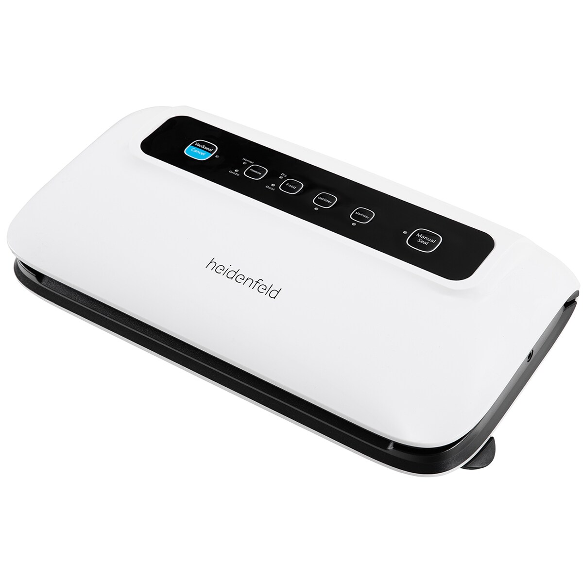 Heidenfeld Vakuumierer HF-VK100, Beh&auml;lter-Vakuumierung, Auto-, Druck-, Feuchtigkeits-, Marinade-Modi (Wei&szlig;) - Bild 1