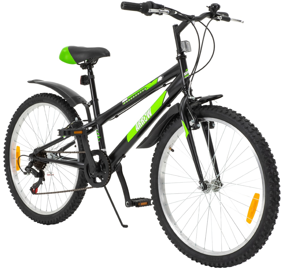 Actionbikes Kinderfahrrad Arrow 24 Zoll, Gangschaltung, V-Brake-Bremsen, verstellbar, Diamantrahmen - Bild 1