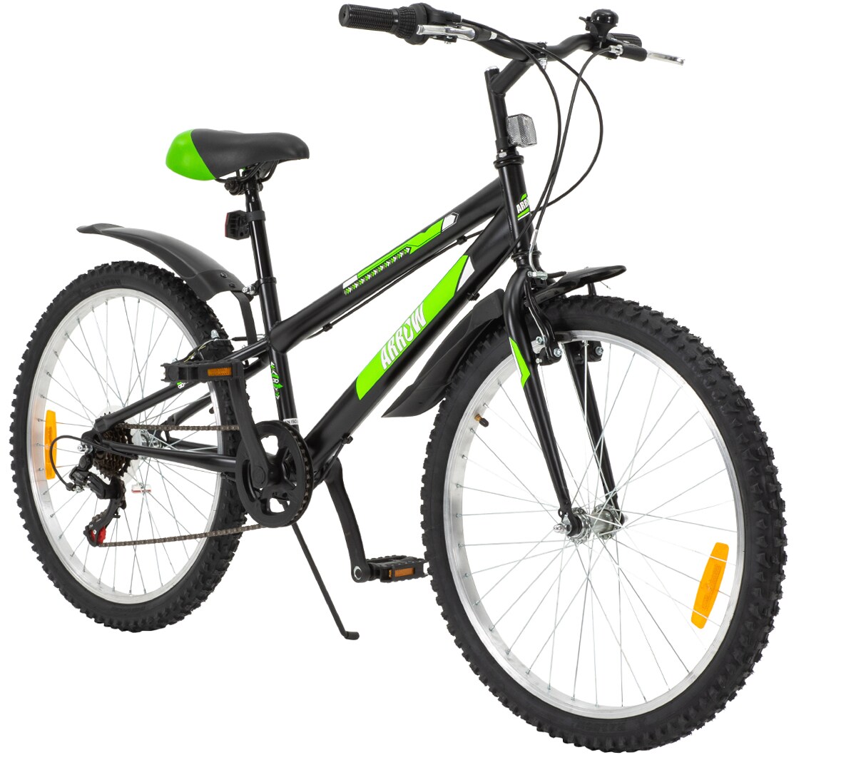 Actionbikes Kinderfahrrad Arrow 24 Zoll, Gangschaltung, V-Brake-Bremsen, verstellbar, Diamantrahmen | 04056551236630