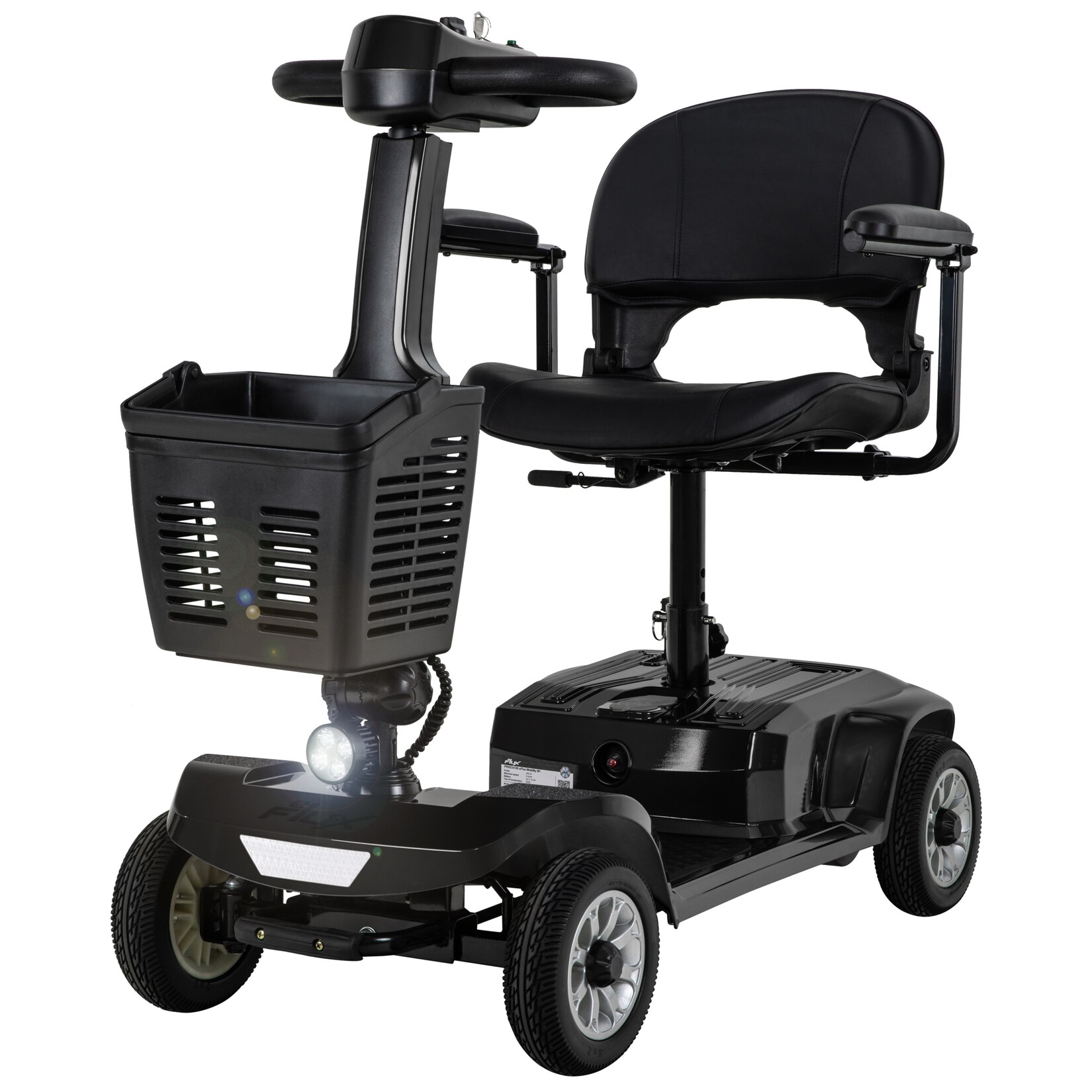 eFlux Mobility M1 Elektromobil (Schwarz)
