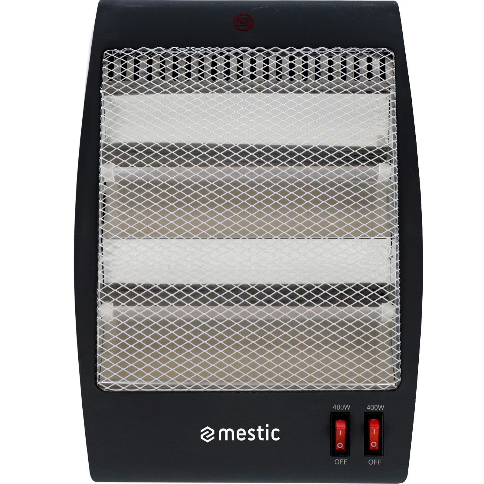 MESTIC Quarz Heizstrahler MQK-200 Camping Halogen Elektro Stand Heizung 800 W - Bild 1