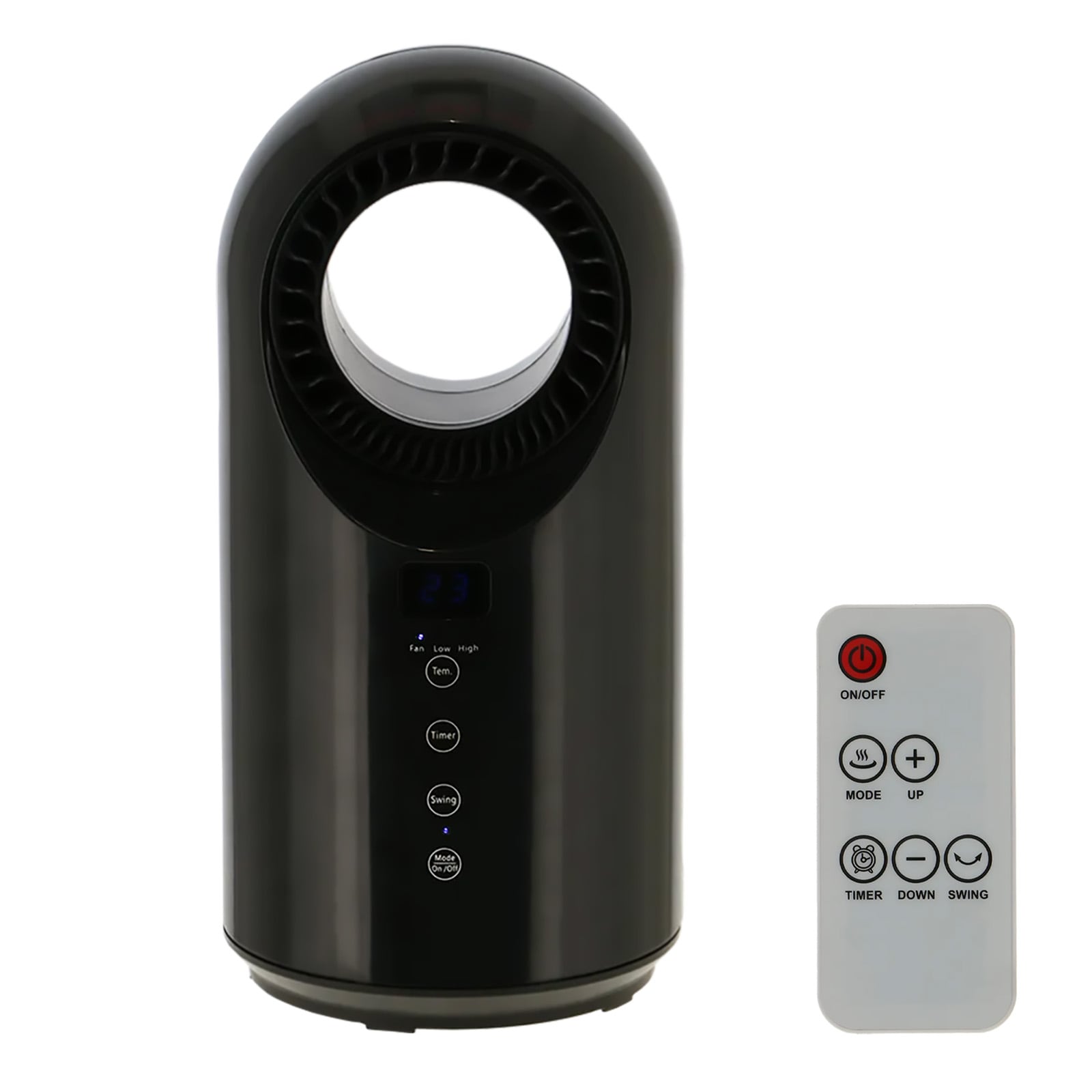 MESTIC Keramik Heizl&uuml;fter MKK-400 Camping Elektro Heizung Oszillierend 1500 W - Bild 1