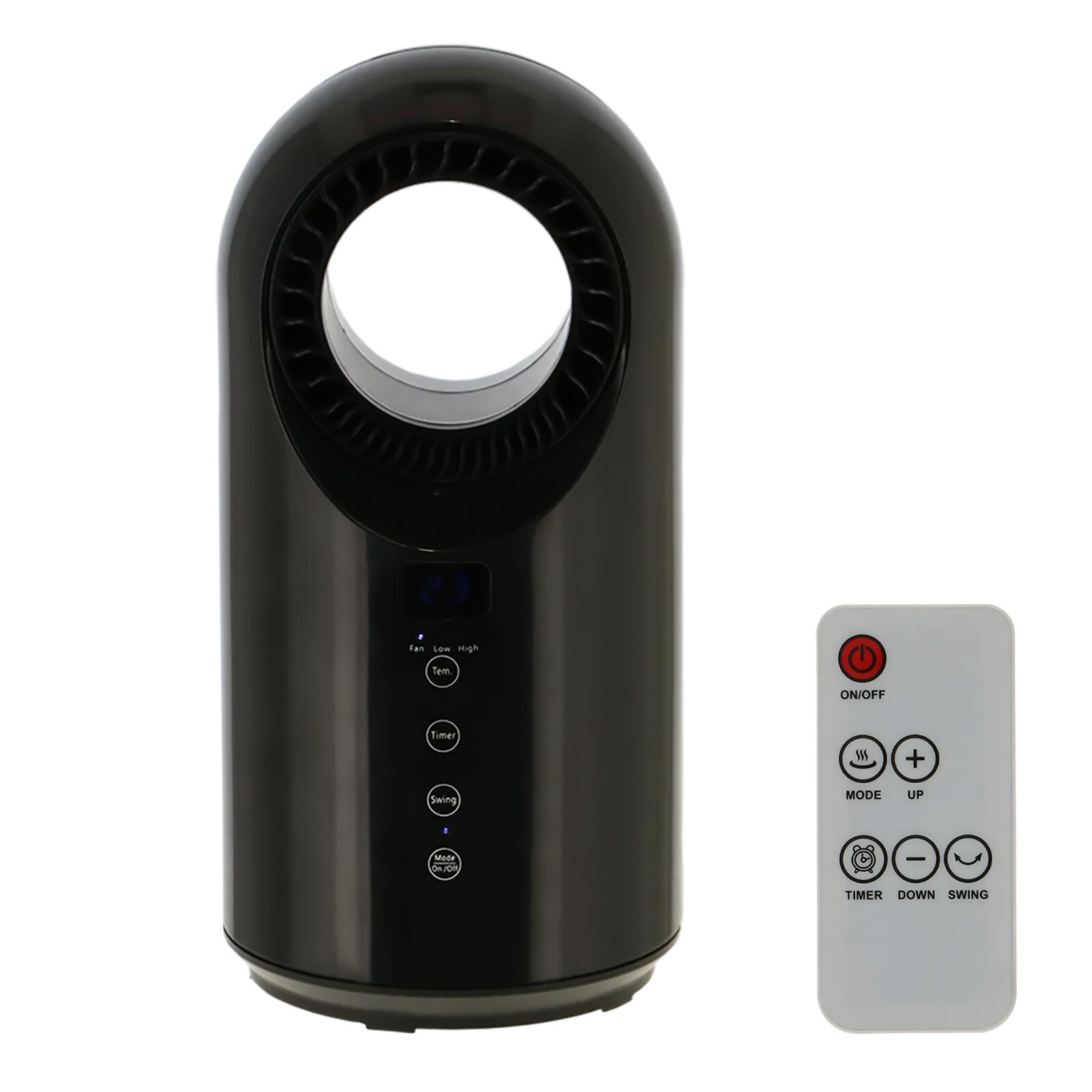 MESTIC Keramik Heizlüfter MKK-400 Camping Elektro Heizung Oszillierend 1500 W | 08712757483211