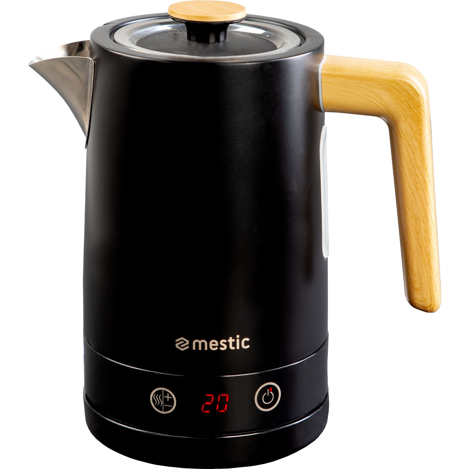 MESTIC Reise Wasserkessel MWC-250 Camping Wasser Kocher Kessel 1L Kabellos Mobil - Bild 1