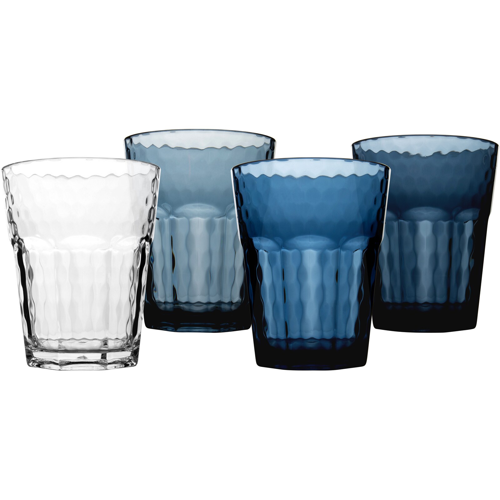 BO-CAMP Camping Gläser 4er Set Mix&Match Reise Trinkglas Wasser Wein Glas 400 ml | 08712013014593