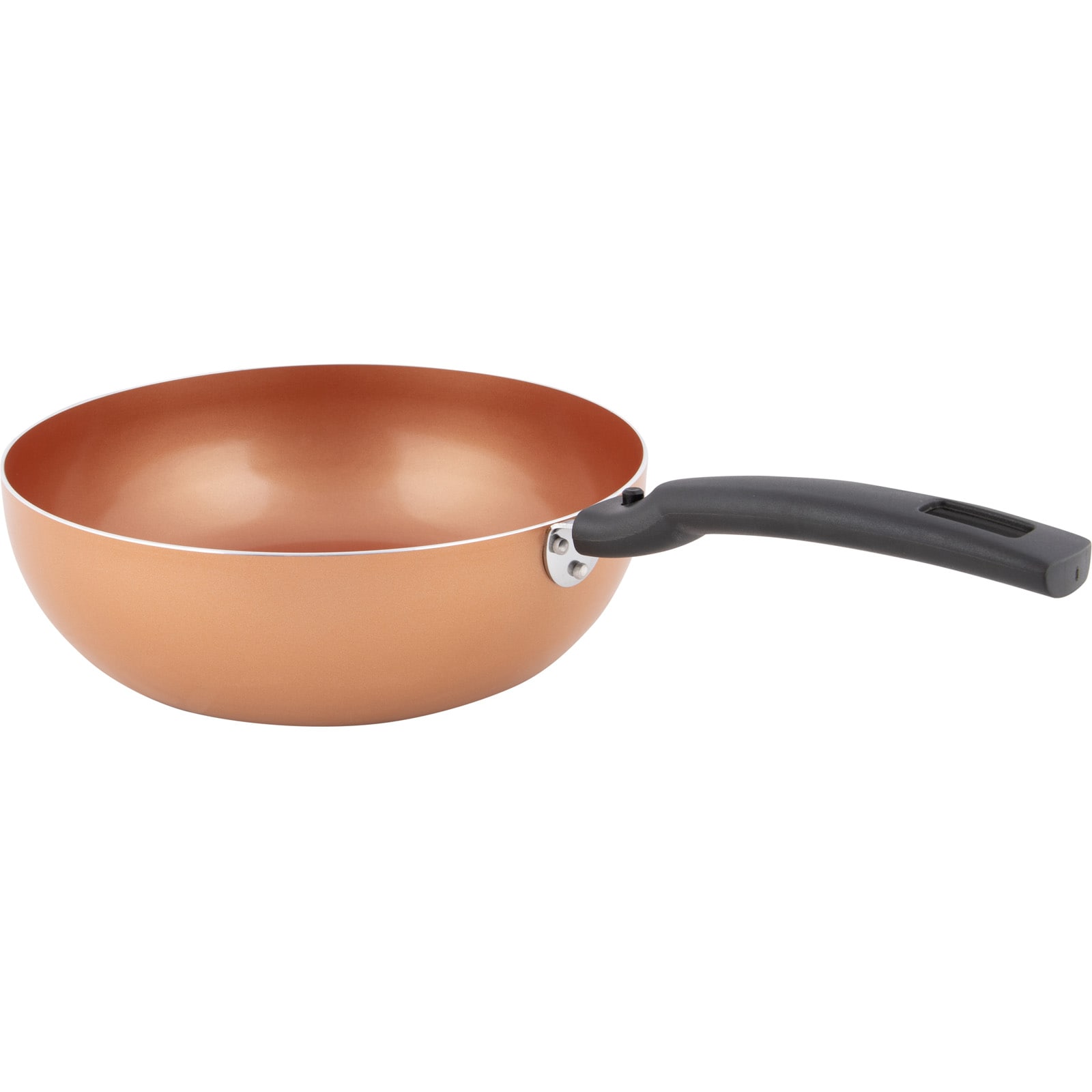 BO-CAMP Bratpfanne Keramik Beschichtung Tellefson Wok Pfanne Induktion Alu &Oslash;26cm - Bild 1
