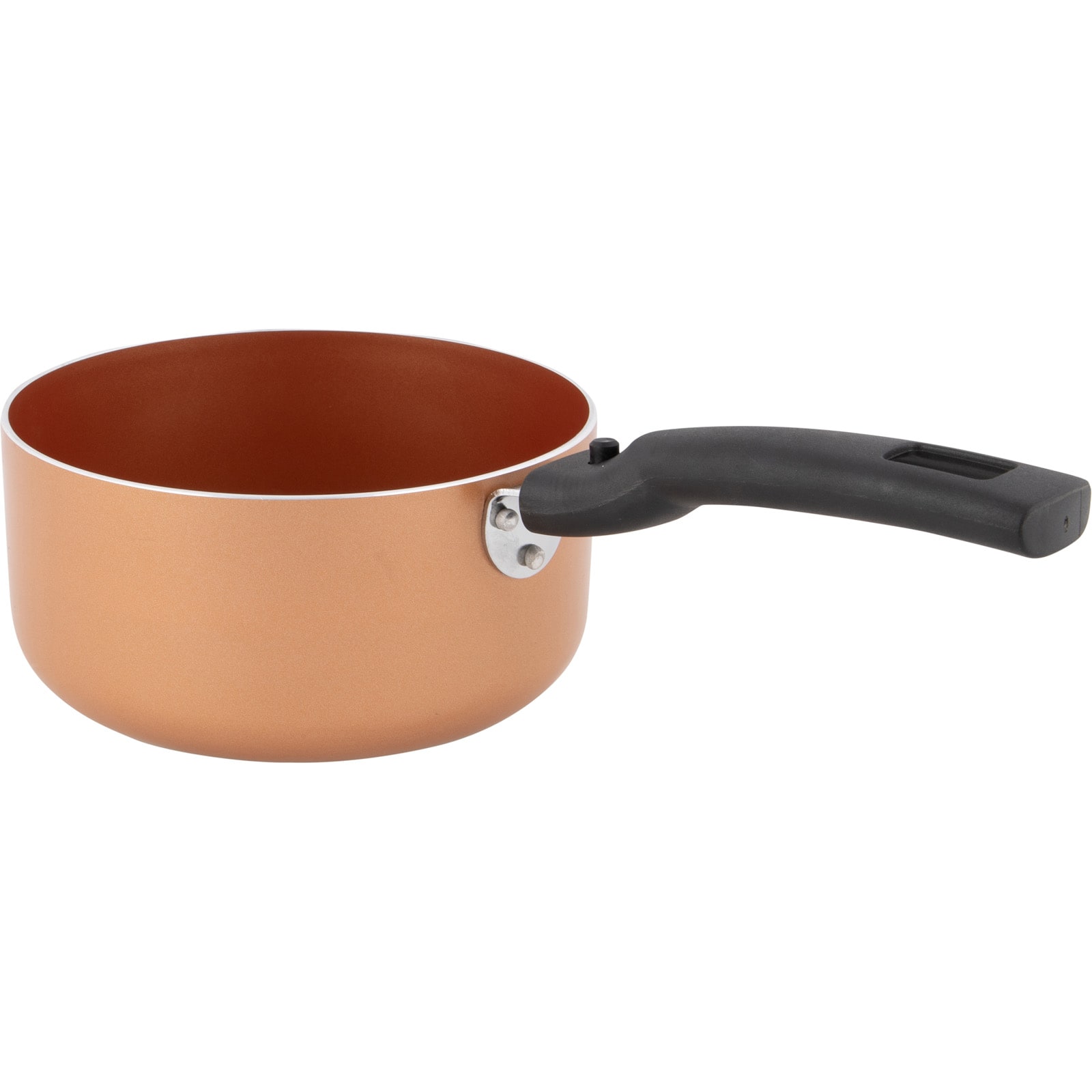 BO-CAMP Stielkasserolle Keramik Beschichtung Tellefson Induktion Kasserolle Topf - Bild 1