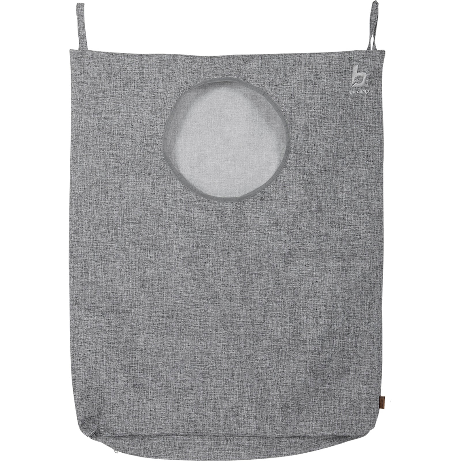 BO-CAMP Camping W&auml;schekorb Lanes W&auml;schesack Bad Tonne Truhe Faltbar Leinen Stoff - Bild 1