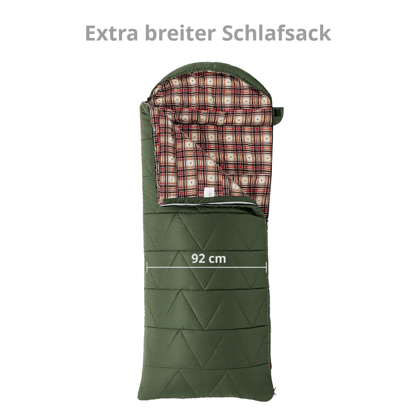 KINGCAMP Deckenschlafsack Preston Winter Schlafsack XL Lang Breit Baumwolle  -13 Farbe: Dark Blue online kaufen bei Netto
