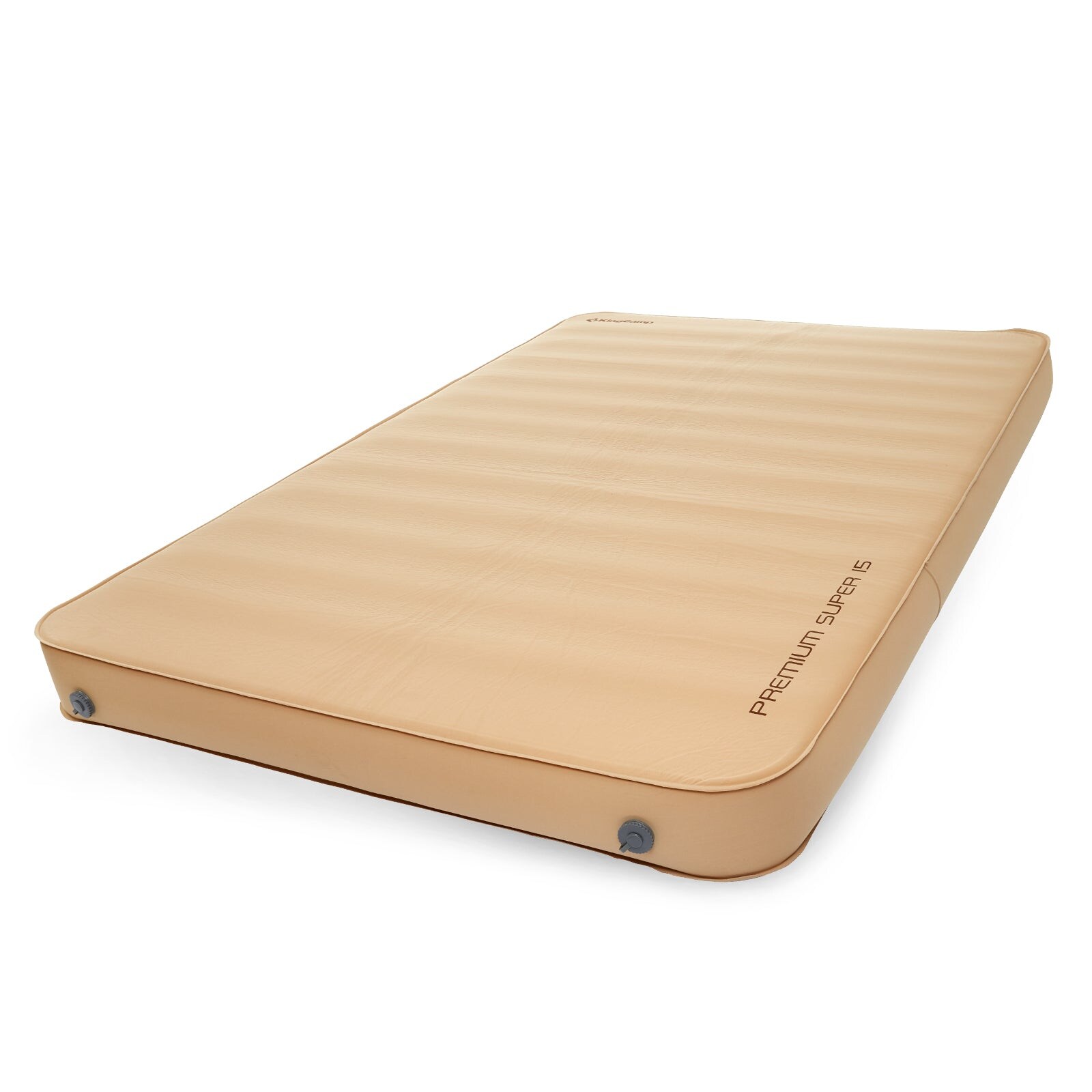 KINGCAMP Camping Luftbett Premium Deluxe Doppel Isomatte Selbstaufblasend 15 cm | 06923334540315