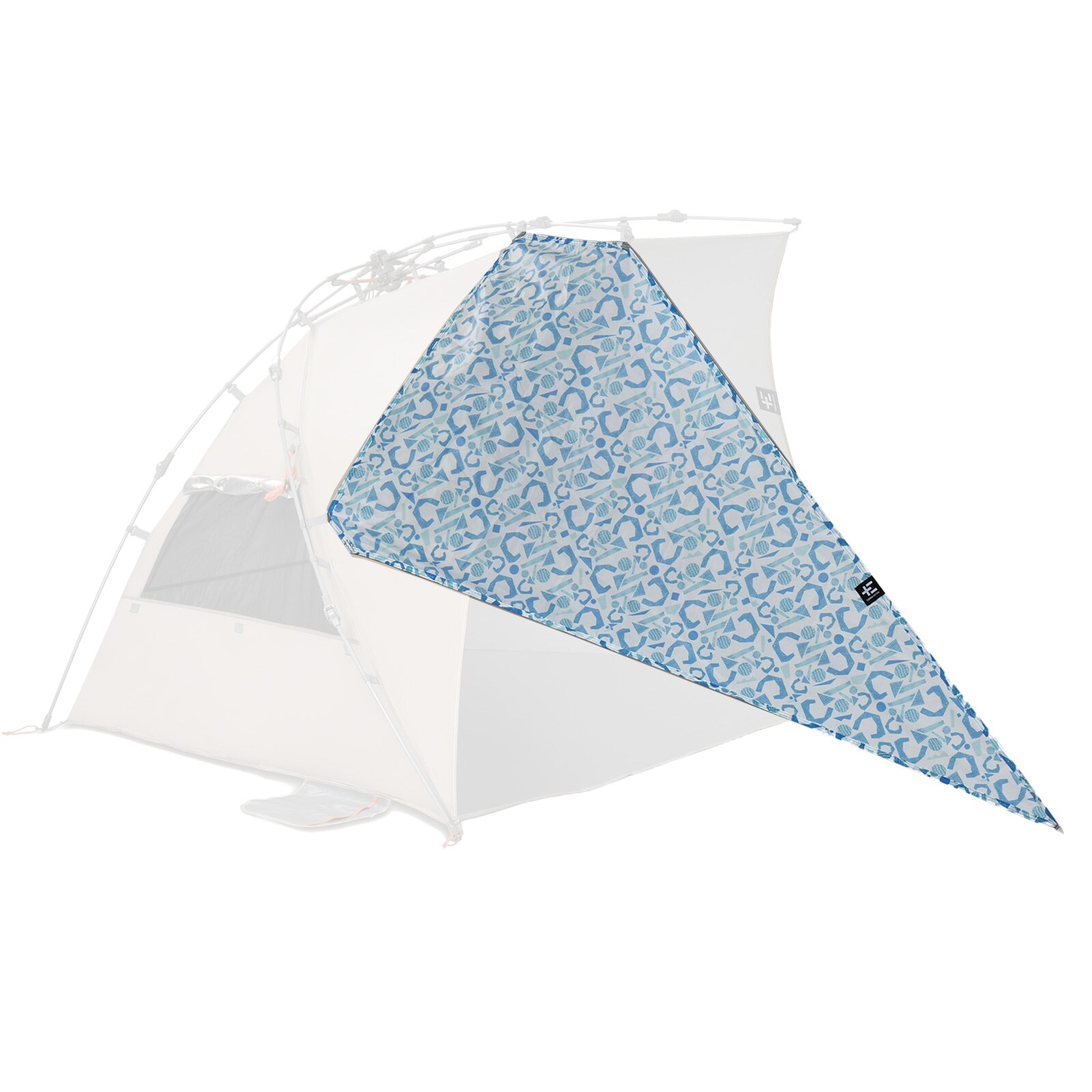 TERRA NATION Sonnensegel ATA Für Strandmuschel Reka Kohu Wind Schutz UV 50+ | 04260358822518