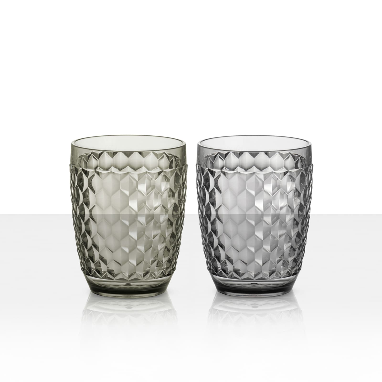 BRUNNER Camping Gl&auml;ser 2er Set Coralux Reise Trinkglas Wasser Wein Glas 350 ml Farbe: Gr&uuml;n - Bild 1