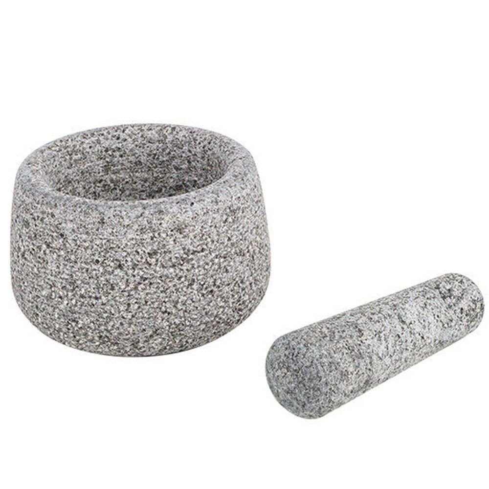 HI Granitm&ouml;rser K&uuml;chen M&ouml;rser St&ouml;&szlig;el Gew&uuml;rzm&ouml;rser Gew&uuml;rzm&uuml;hle Granit Stein &Oslash; 13 cm - Bild 1