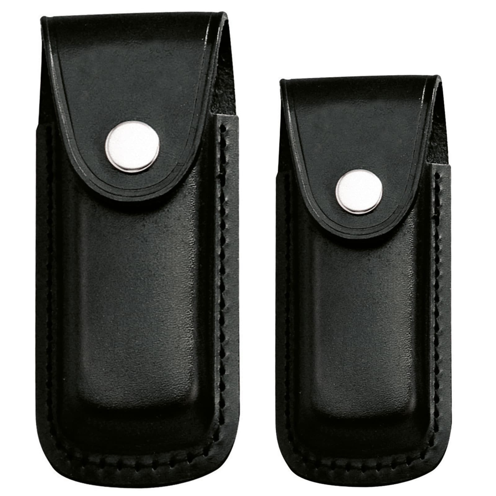 HERBERTZ Messer Etui - Leder G&uuml;rtel Etui - G&uuml;rtelschlaufe - Klappmesser 2 Gr&ouml;&szlig;en Gr&ouml;&szlig;e: 13 cm Heftl&auml;nge - Bild 1