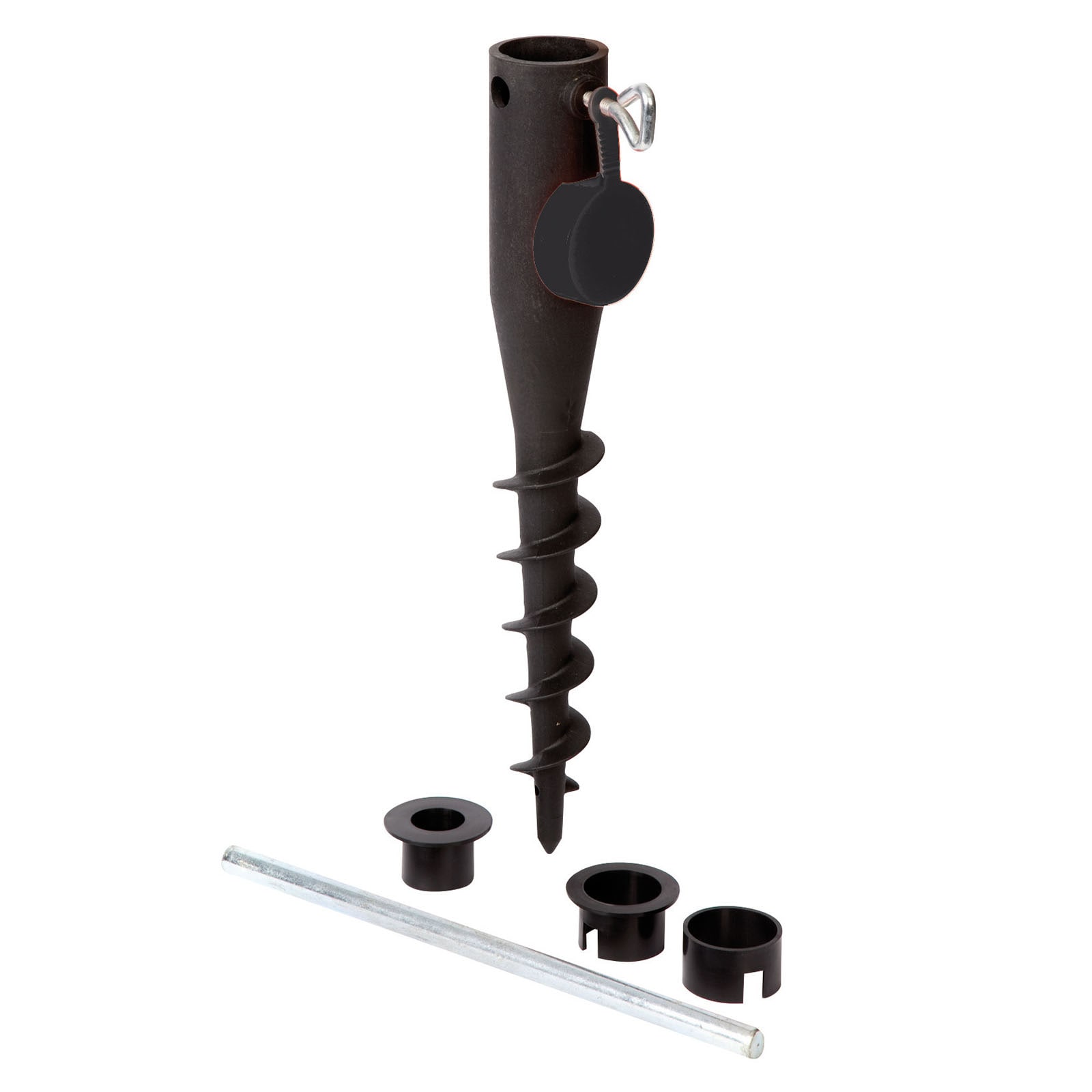 Bodenh&uuml;lse Bodeneinsteckh&uuml;lse Bodend&uuml;bel Erdspie&szlig; Rasendorn Sonnenschirm - Bild 1