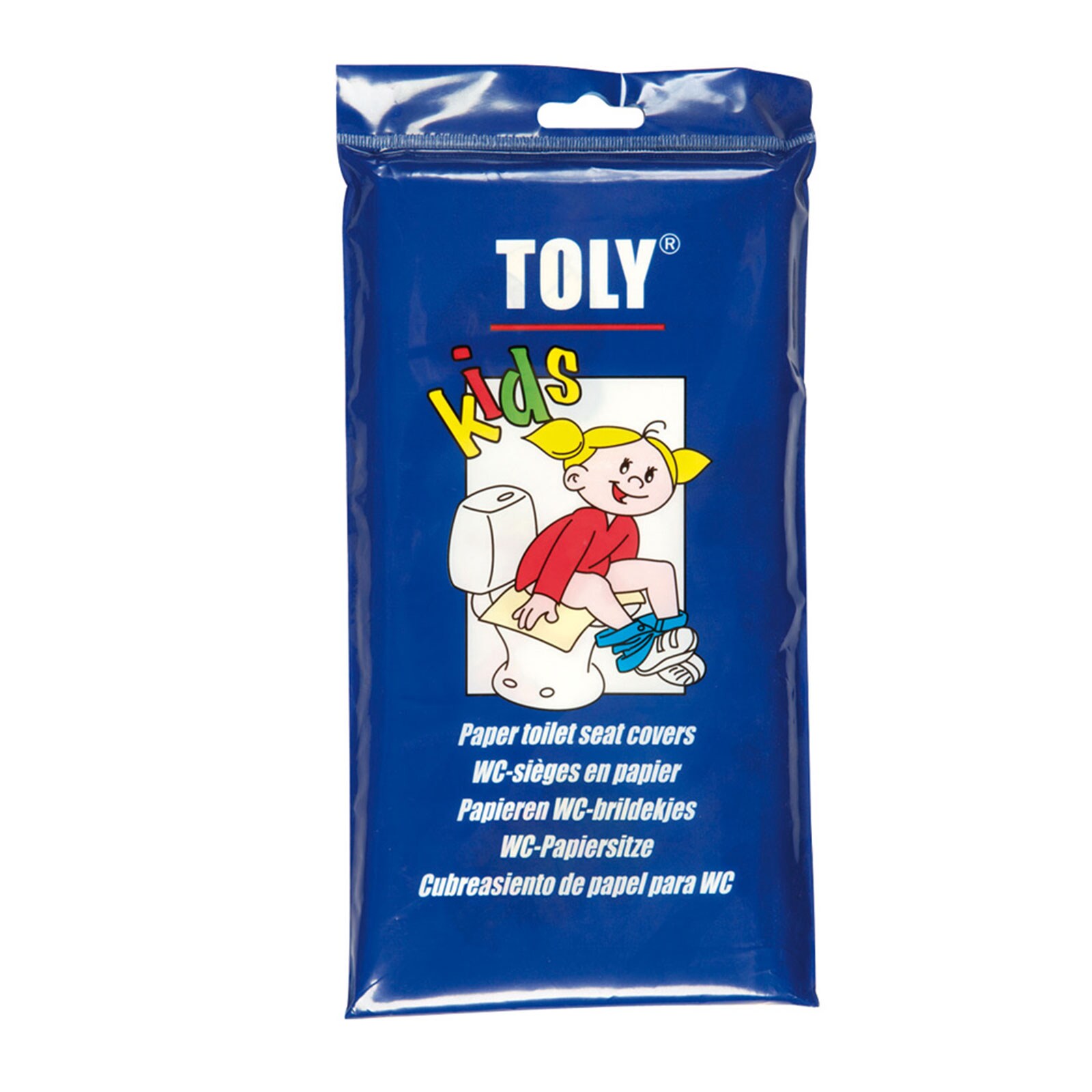 TOLY Kinder WC Sitz Auflage - Camping Papier Sitzauflage Toilettensitz Schutz 30 - Bild 1