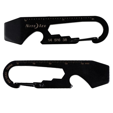 NITE IZE DoohicKey Mini Multi Tool Karabiner Messer Schrauben Schlüssel  Anhänger Farbe: silber online kaufen bei Netto