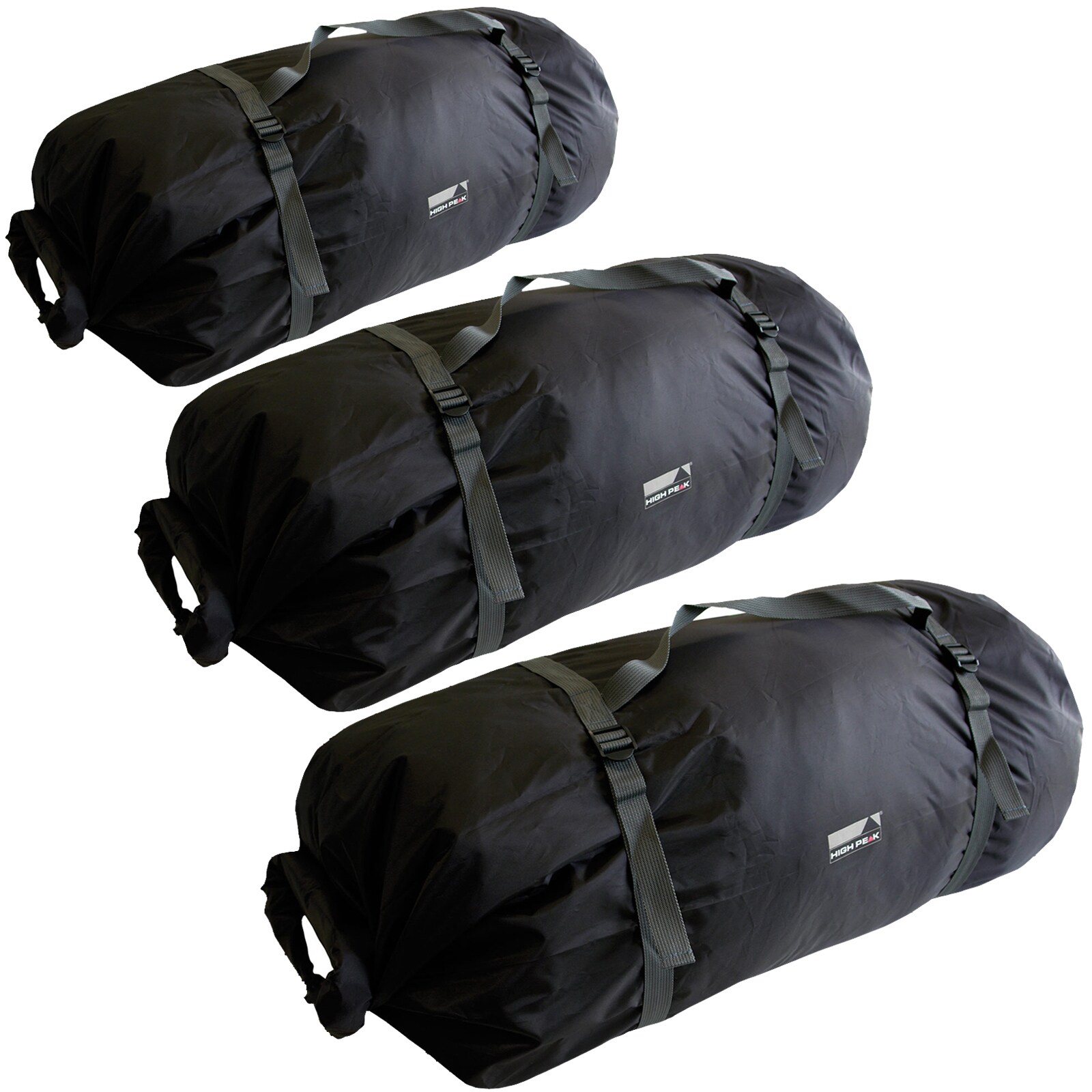 HIGH PEAK Universal Zelt Pack Tasche - Kompressions Aufbewahrung Schutz Camping Gr&ouml;&szlig;e: 3-4 Personen-Zelte - Bild 1