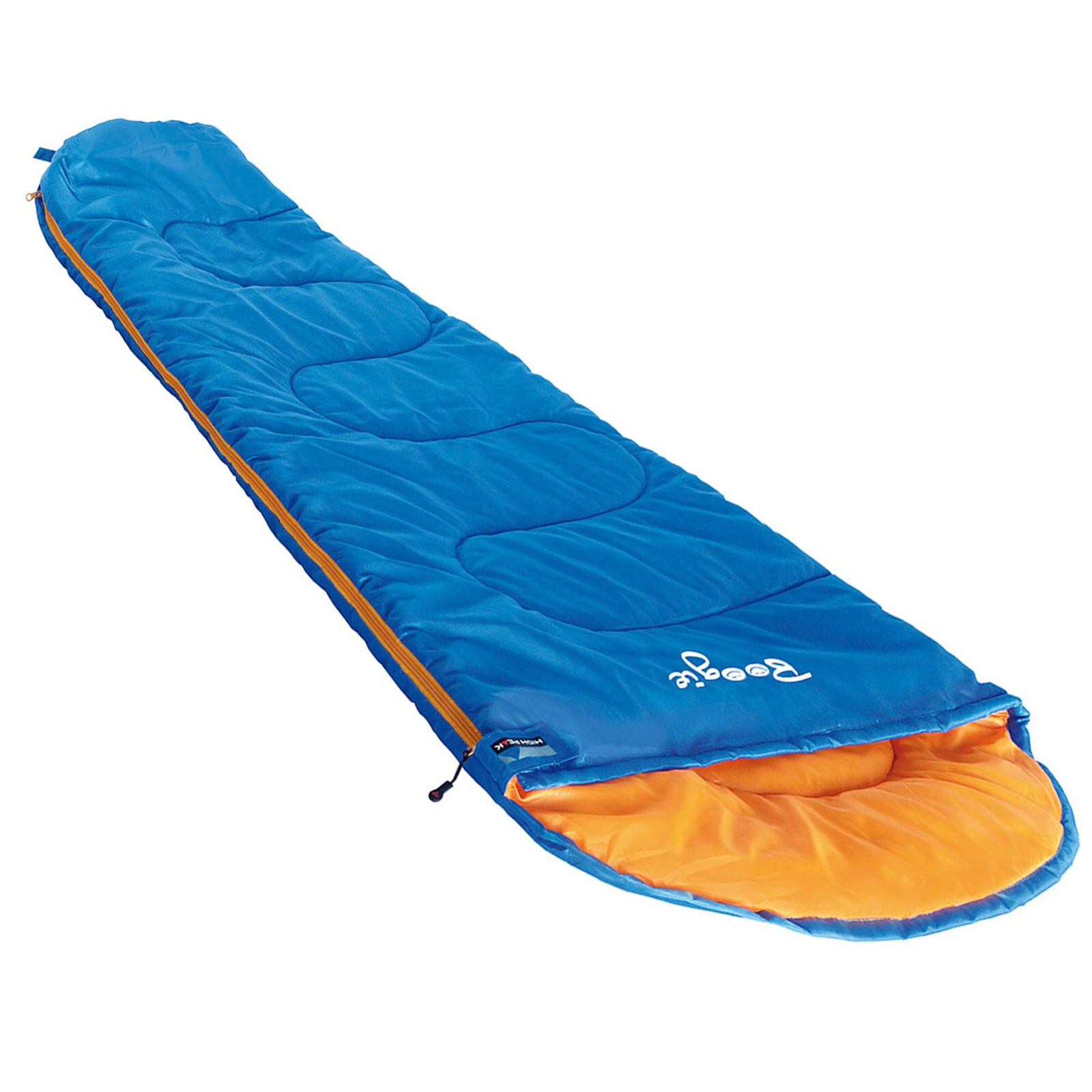 HIGH PEAK Mumien Schlafsack Boogie Kinder Jugend Sommer 750 g Leicht 170×70 cm | 04001690230124