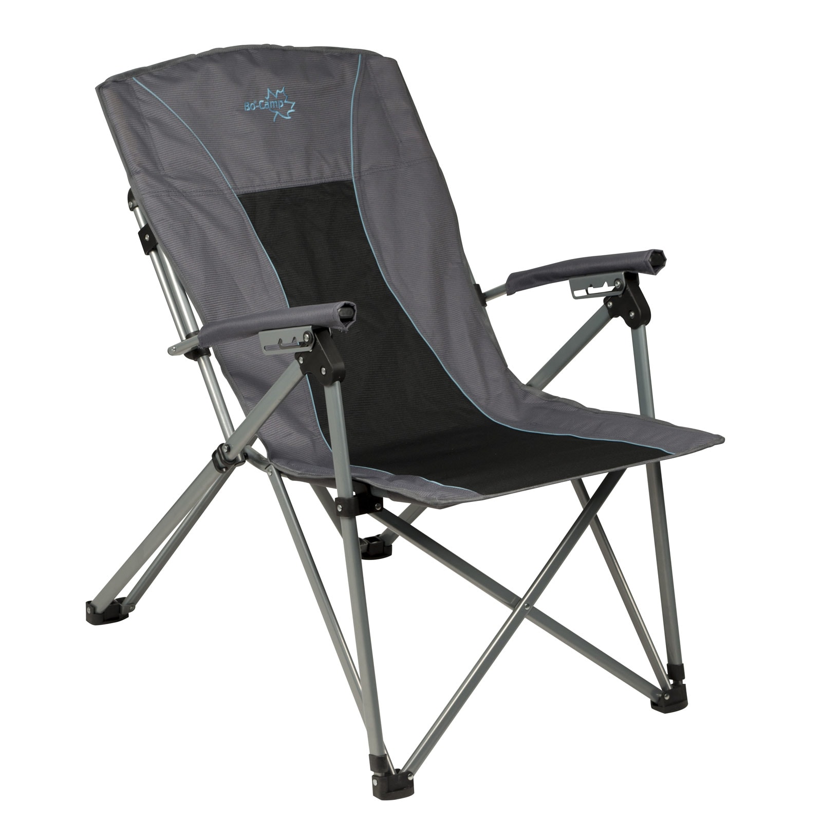 BO-CAMP Deluxe King Plus Campingstuhl Klapp Stuhl Angeln Falt Sessel verstellbar - Bild 1