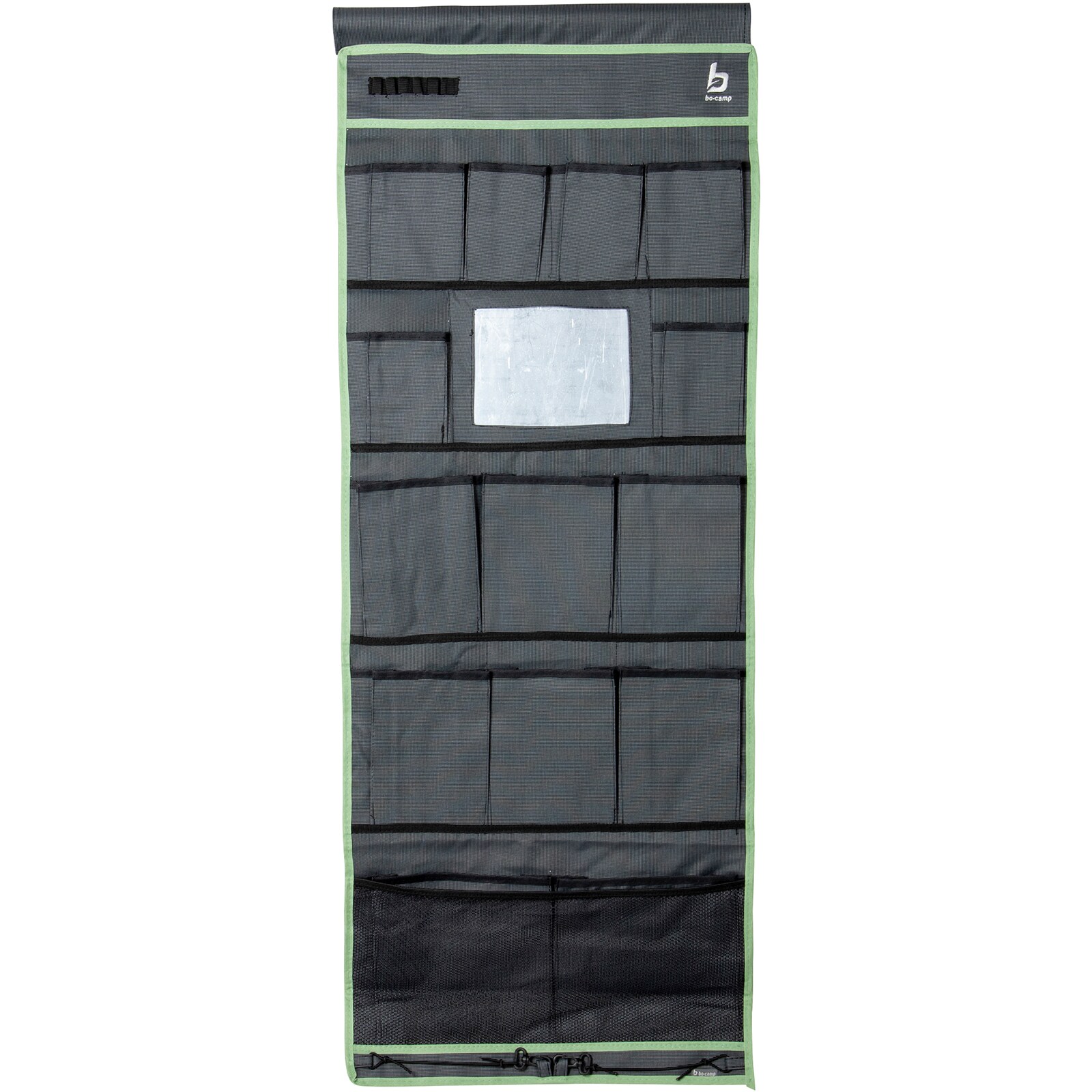 BO-CAMP H&auml;ngeregal 14 F&auml;cher Zelt Organizer T&uuml;r Regal Camping H&auml;nge Aufbewahrung - Bild 1