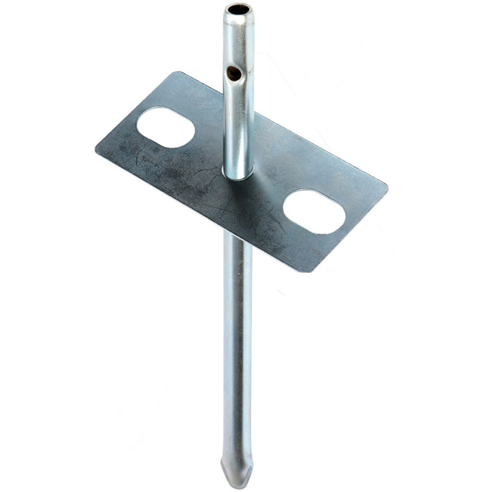 BO-CAMP 4er Set Sand Hering Platte f&uuml;r Windschutz Strand Bodenplatte Bodenanker - Bild 1