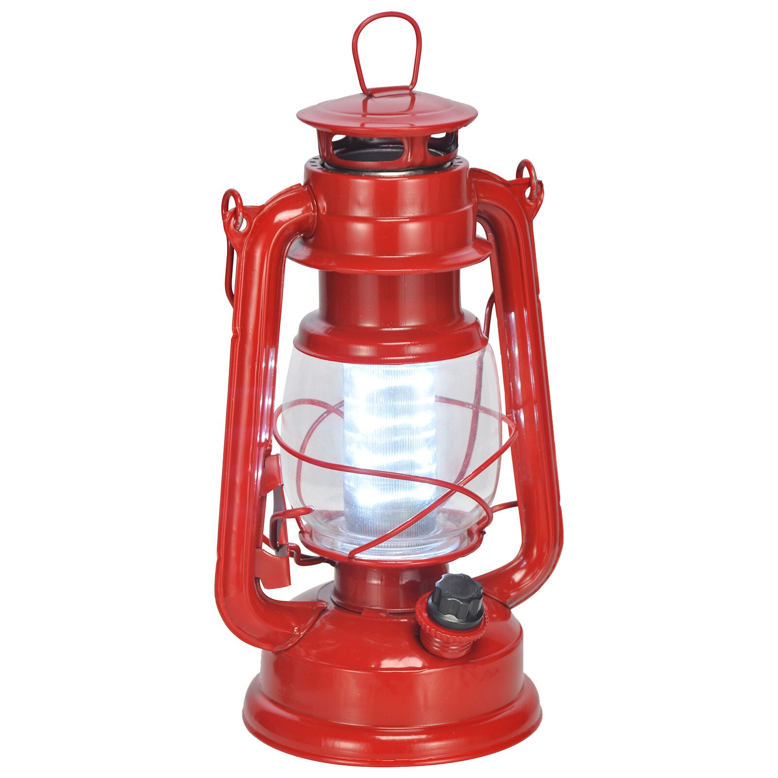 HI Nostalgie Sturm Laterne LED Camping Lampe Zelt Garten Leuchte Outdoor dimmbar - Bild 1