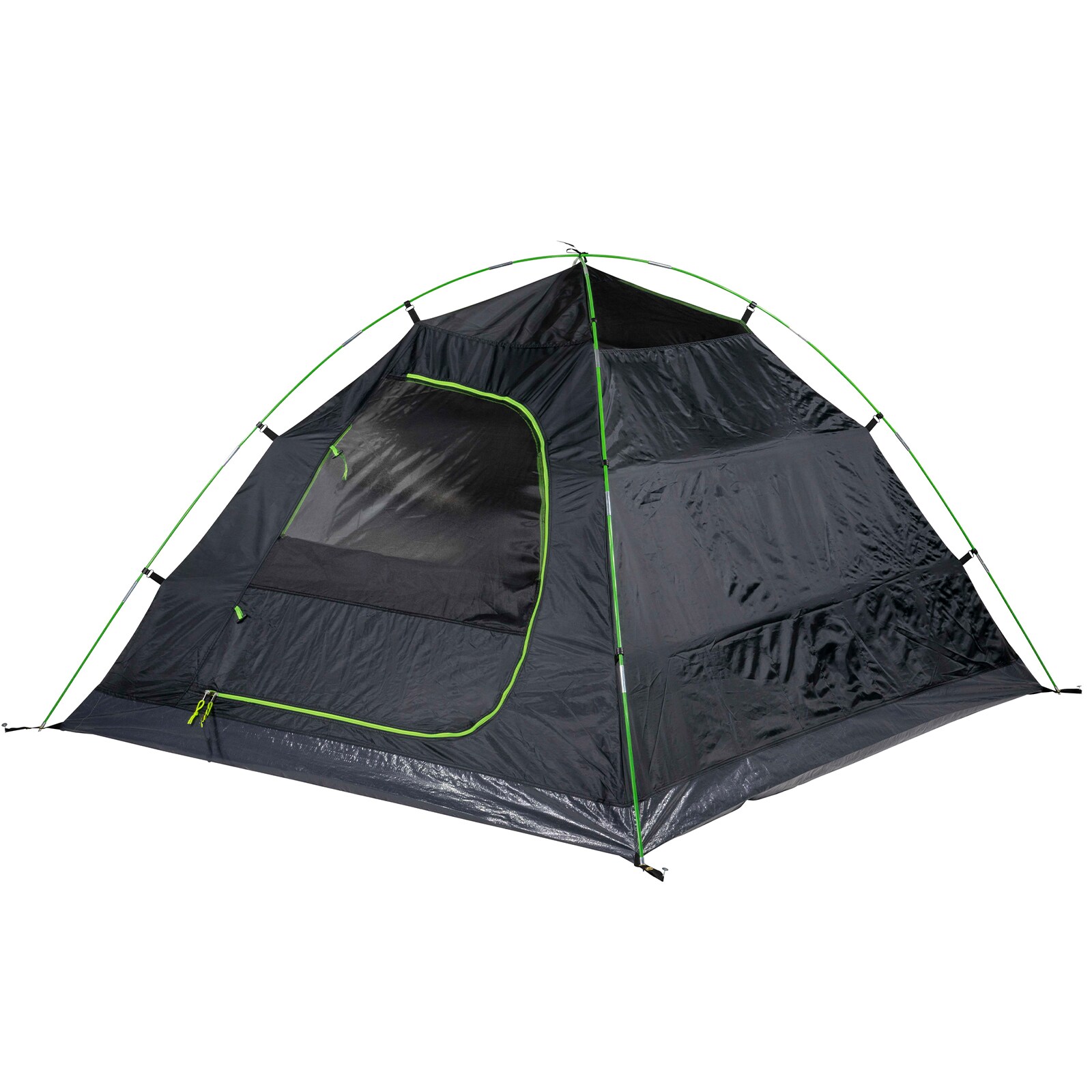 auner zelt 2 Personen 3000 mm für Camping & Festival mit 2 Eingängen – Outdoor Alm kw: abnehmbare Matratze für Erholsame Schlaf Size:6.5 Ft 8-Person Instant Hexagon Cabin
