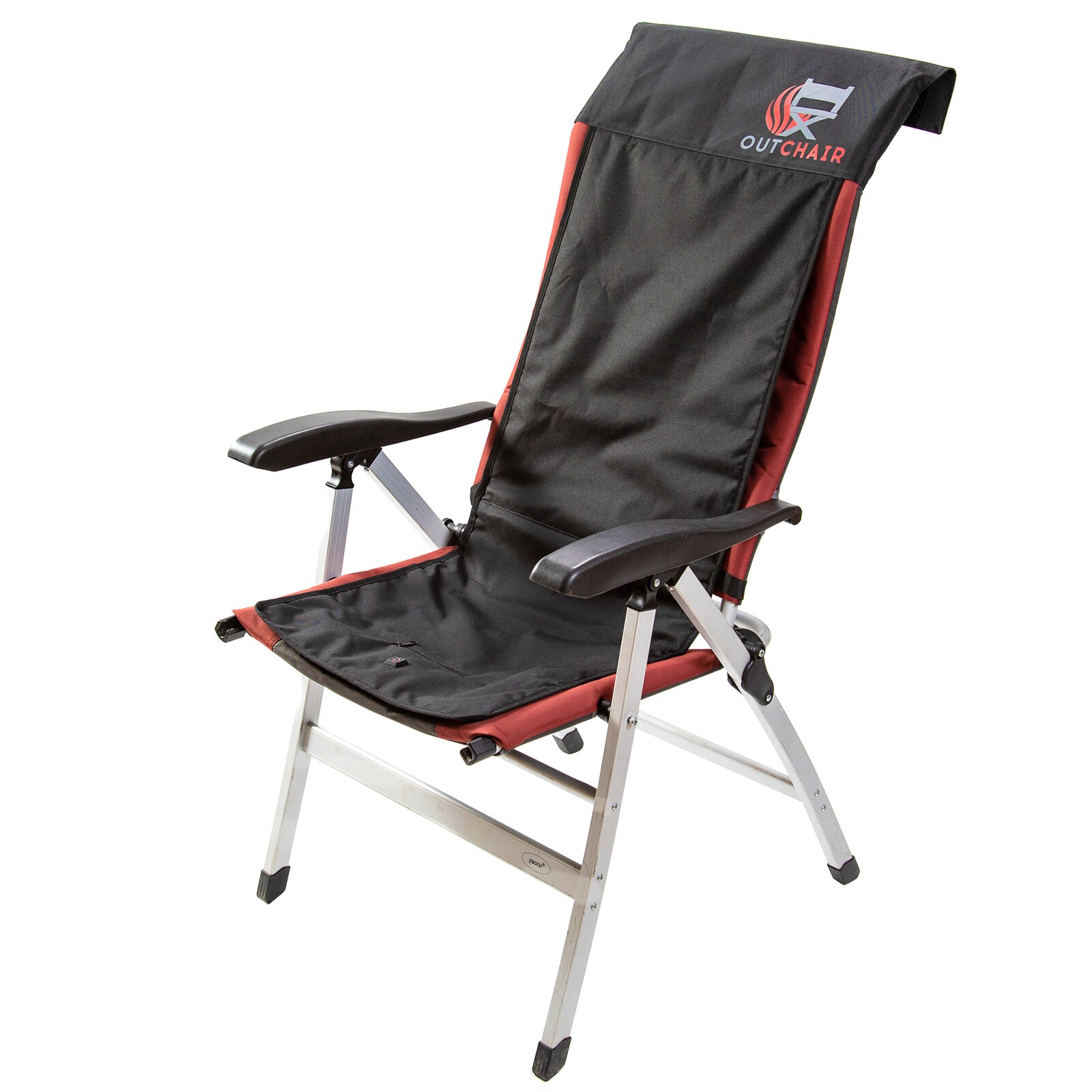 OUTCHAIR Seat Cover Hochlehner Garten Stuhl Auflage Camping Sitz Beheizbar Akku - Bild 1