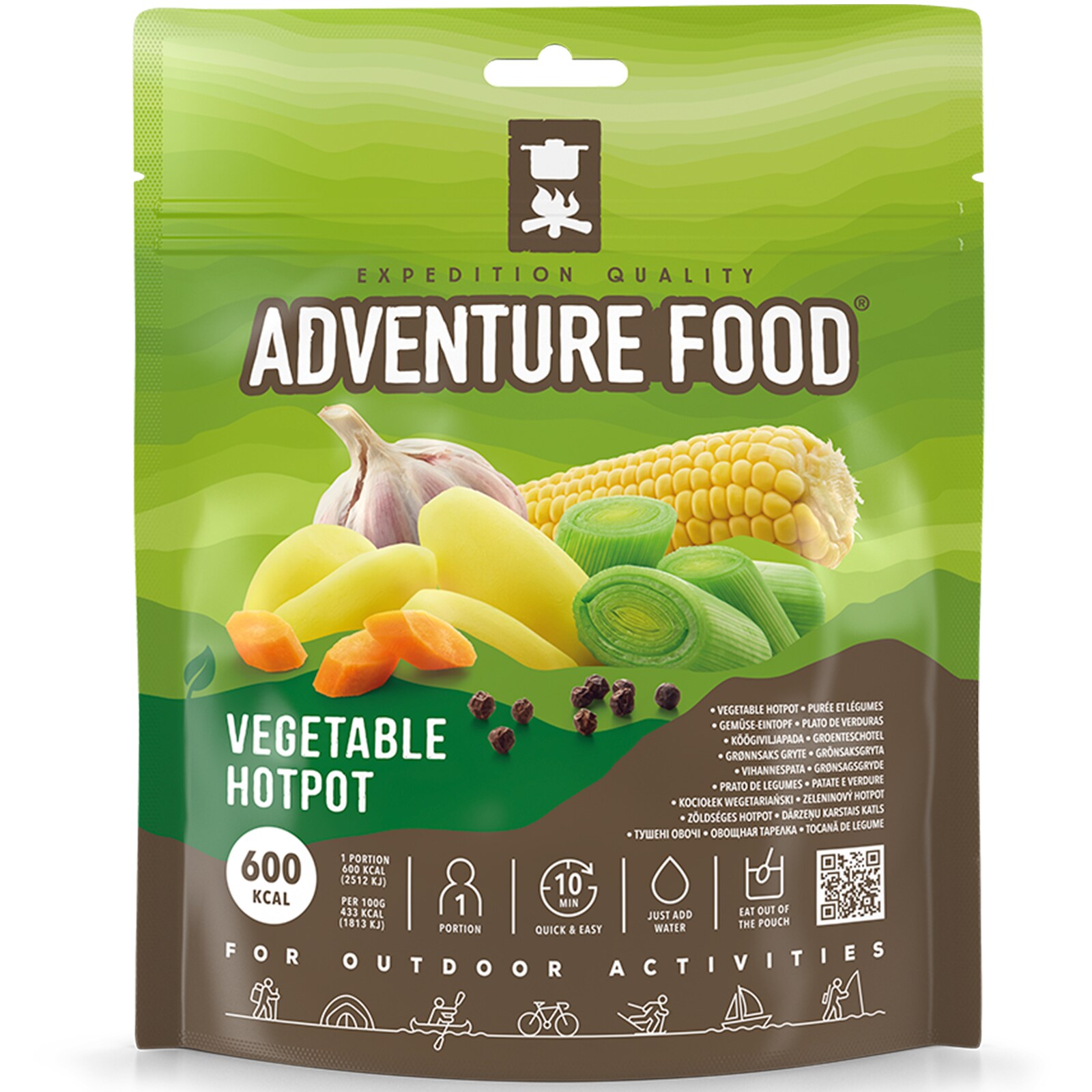 ADVENTURE FOOD Gem&uuml;se Eintopf Trekking Mahlzeit Outdoor Essen Ration Vegetarisch - Bild 1