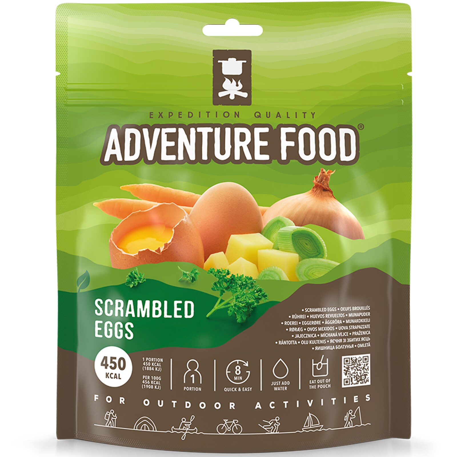 ADVENTURE FOOD Scrambled Eggs Outdoor Mahlzeit Trekking Essen Not Ration Nahrung - Bild 1