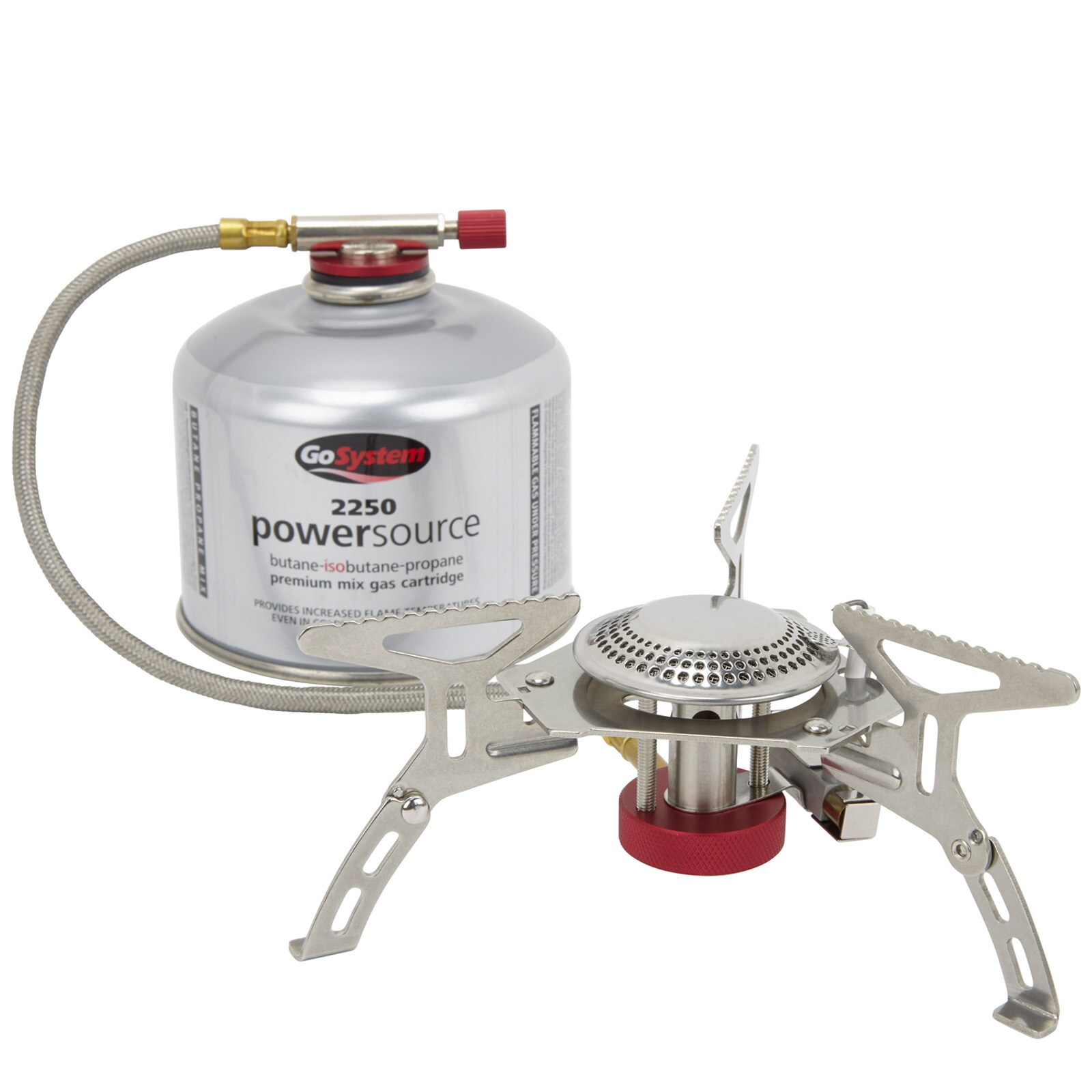 GO SYSTEM Sirocco Mini Camping Gaskocher Trekking Outdoor Kocher Faltbar 3000 W - Bild 1