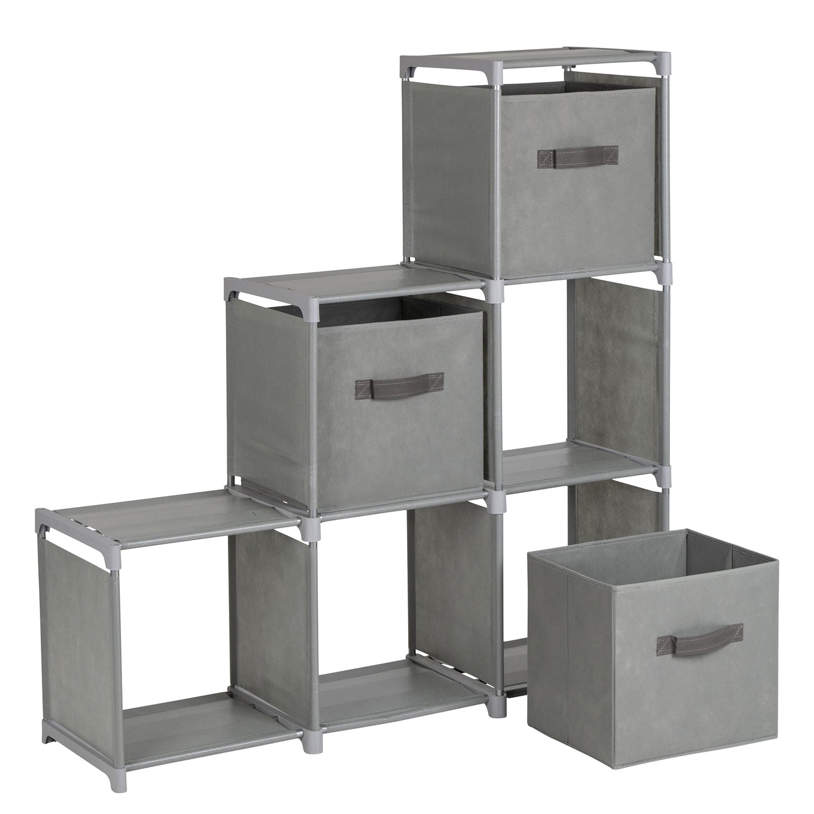 BO-CAMP Faltschrank XL Campingschrank Stoff Schrank Schubladen Garderobe Faltbar - Bild 1