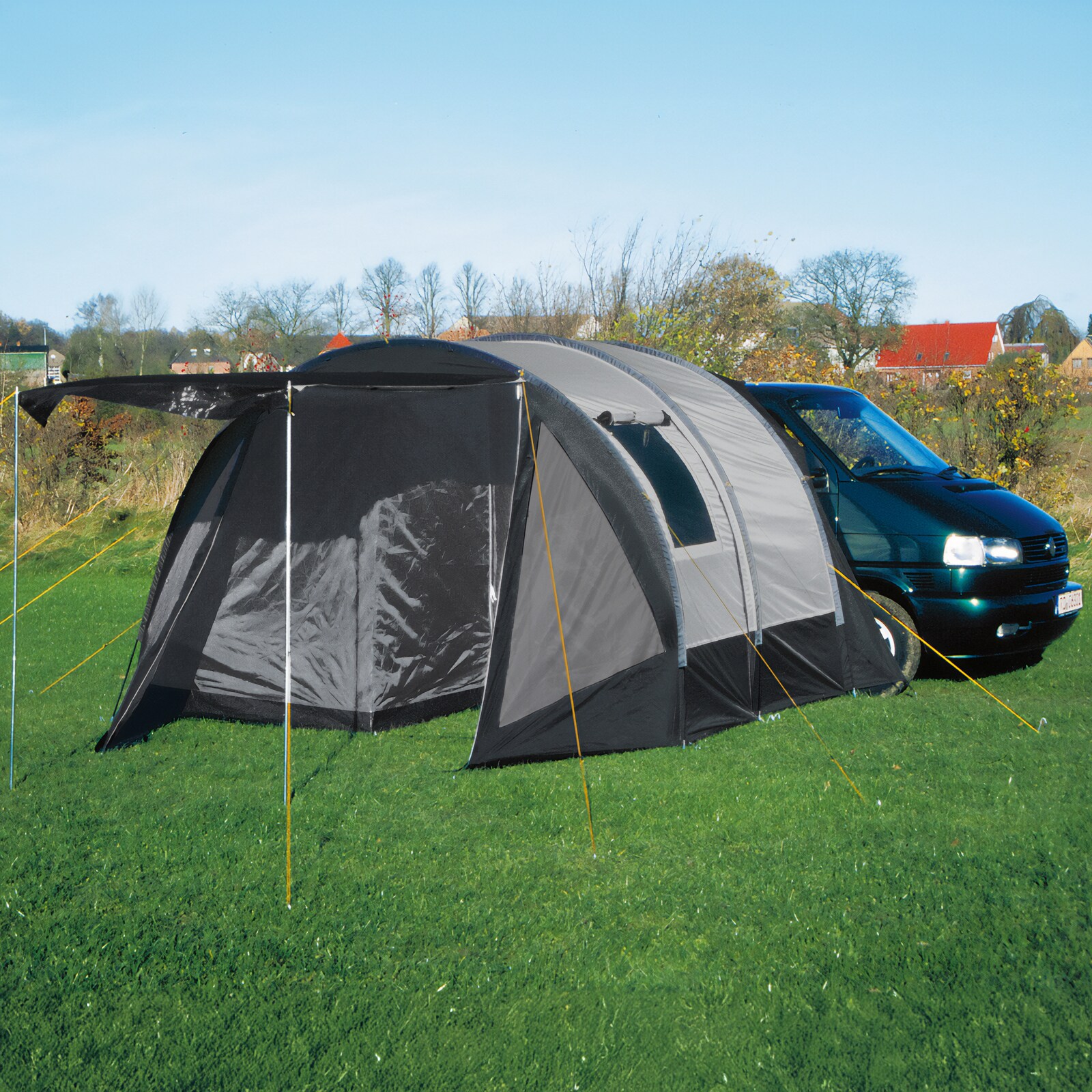 EXPLORER Bus-Zelt Eco - Van SUV VW Vorzelt Camping Busvorzelt inkl. Schlafkabine - Bild 1