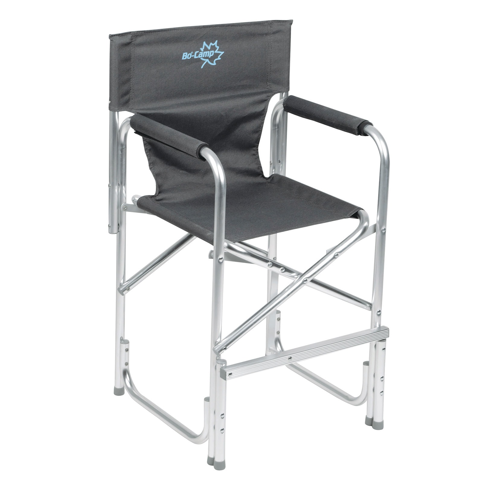 BO-CAMP Kinder Hoch Stuhl - Camping Klappstuhl Strand Faltstuhl Gurt Faltbar Alu - Bild 1