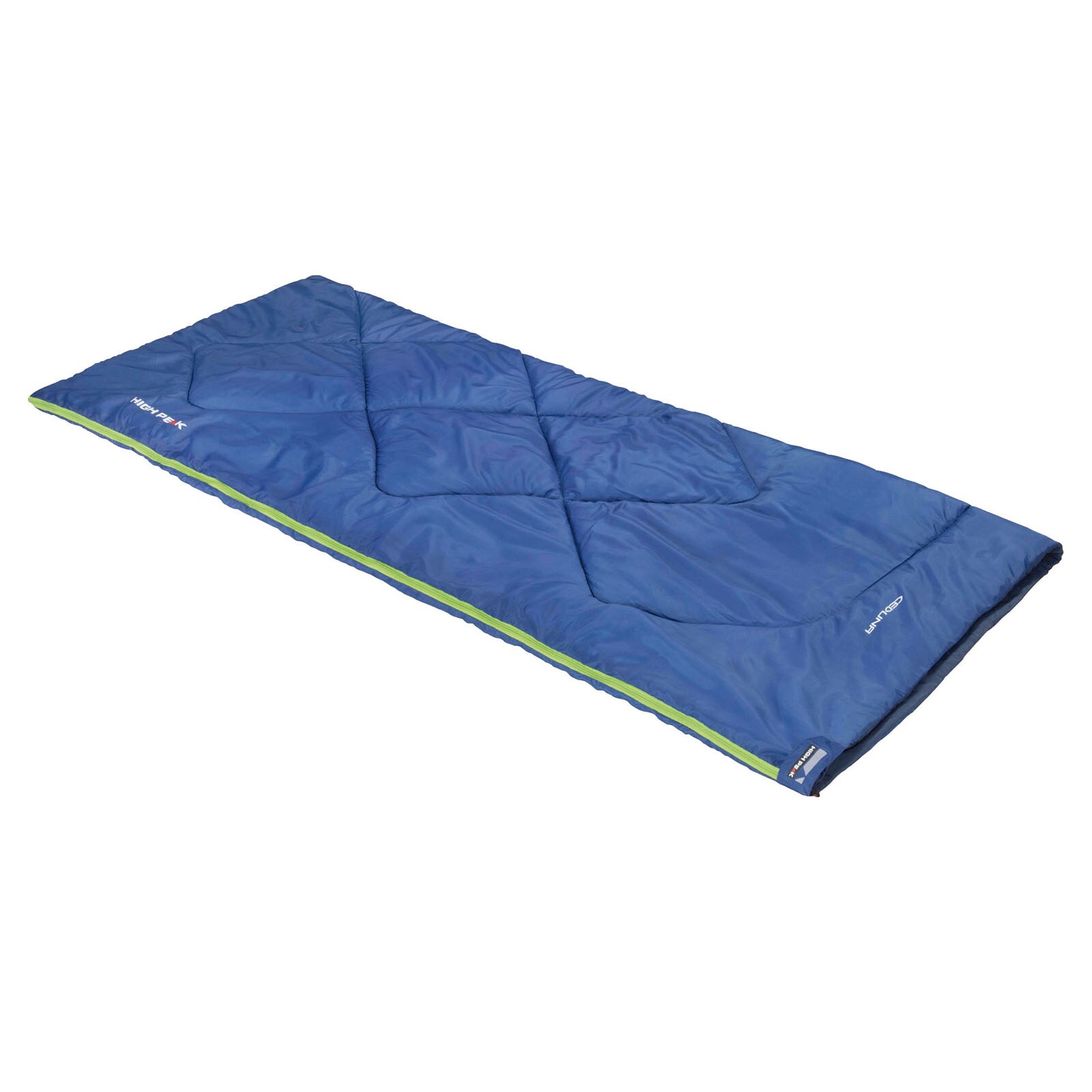 HIGH PEAK Deckenschlafsack Ceduna Sommer Trekking Schlafsack XL 2 m Leicht 1,4kg | 04001690200301