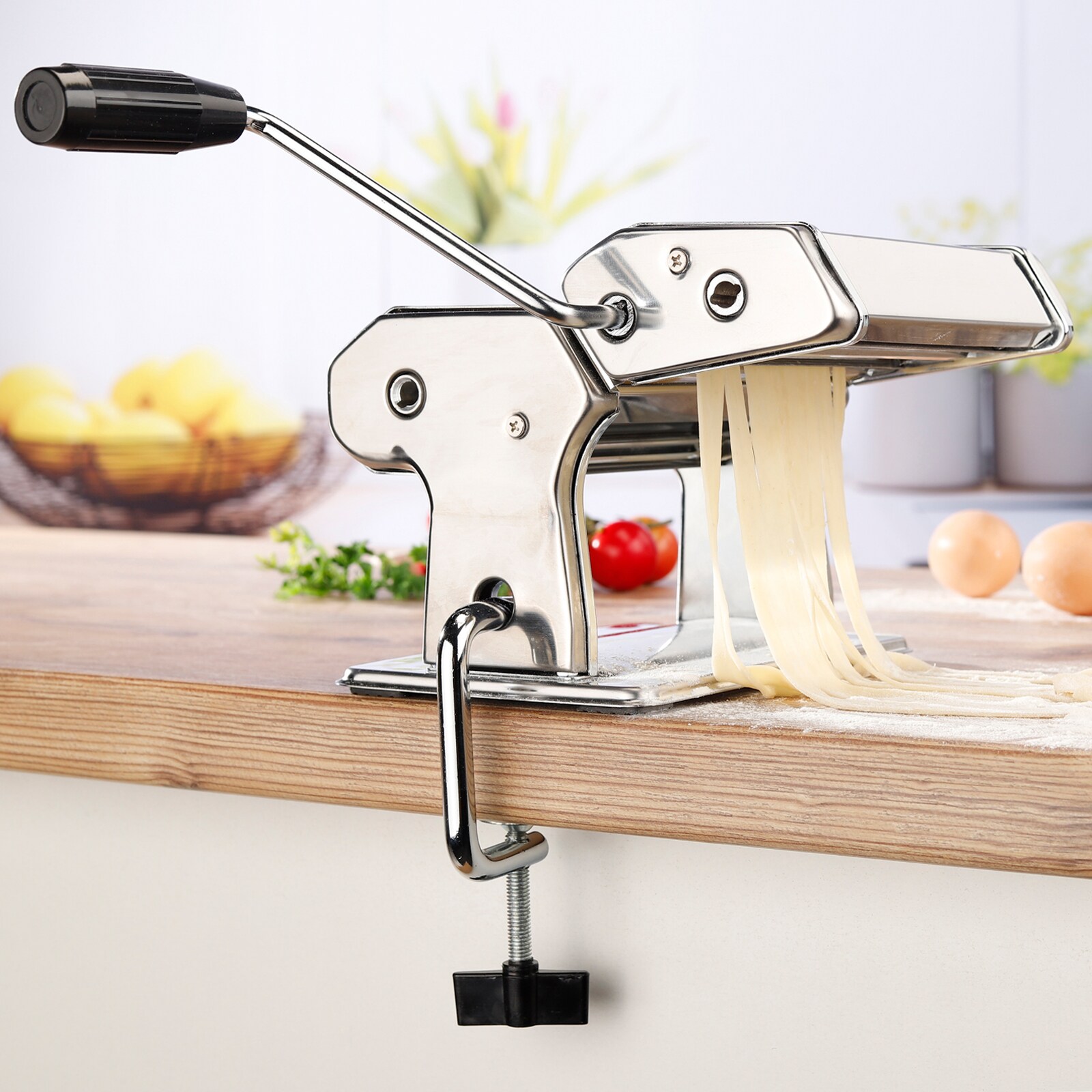HI Mechanische Nudelmaschine Pasta Maker Teig Maschine Lasagne Aufsatz | 04034127122433