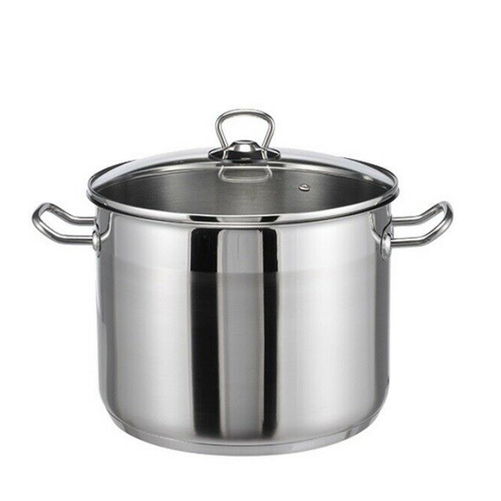 HI Universal Kochtopf 10/15/20 L Glas Deckel Induktion Topf Gro&szlig; Griff Edelstahl Variante: 10 Liter - Bild 1