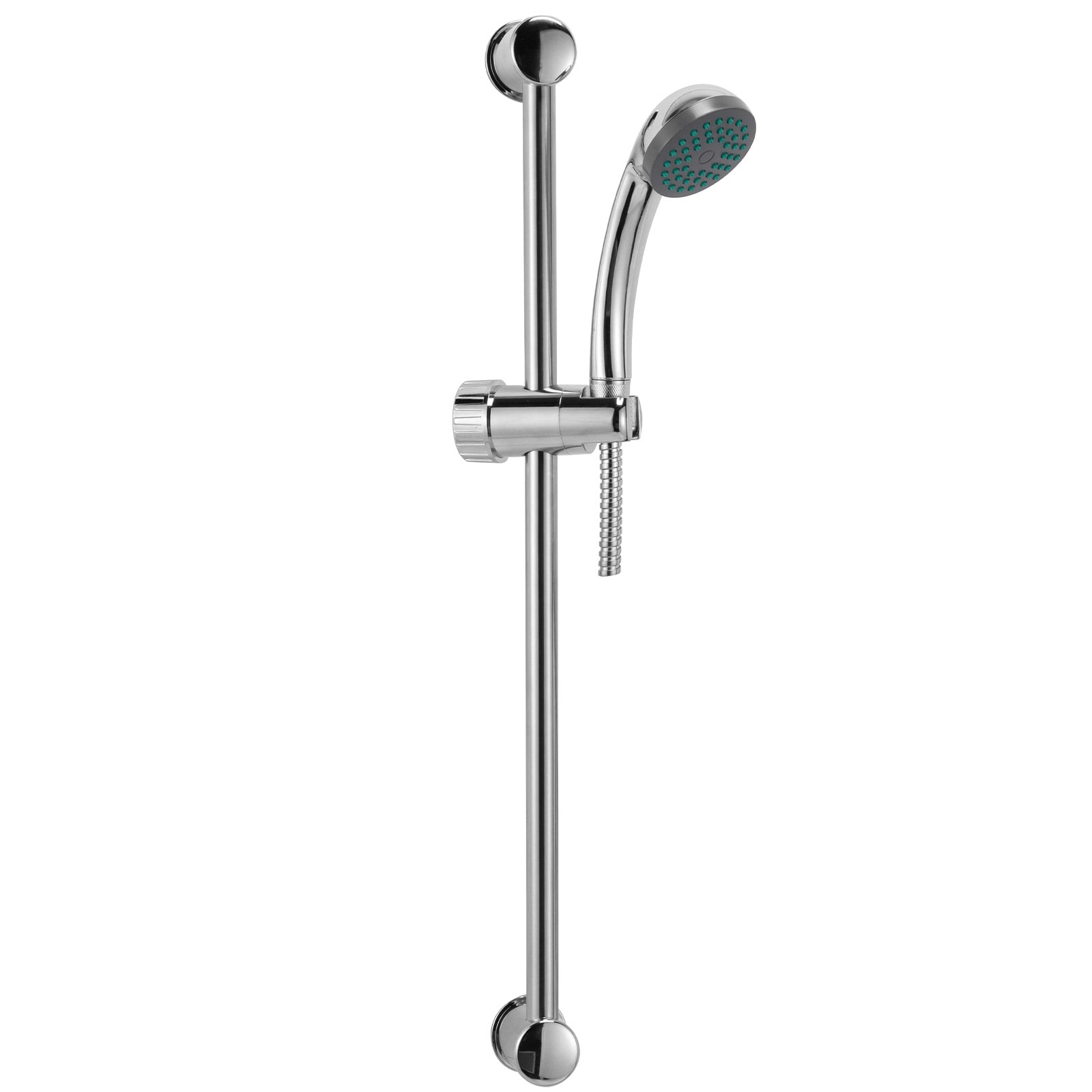 HI Dusch Set Duscharmatur Brause Garnitur Handbrause Duschkopf Bad Duschstange - Bild 1