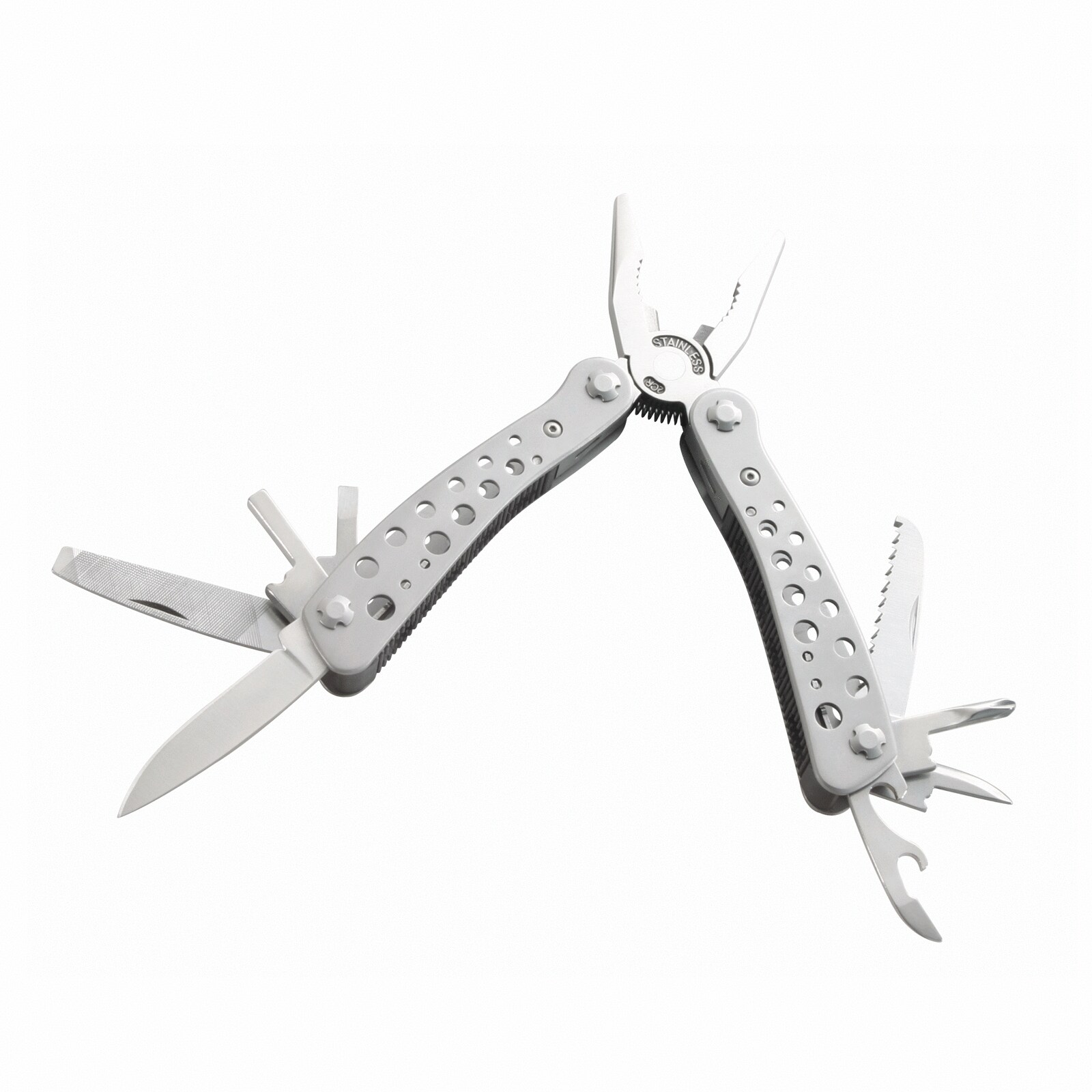 HERBERTZ Multitool - Multifunktionswerkzeug Taschenmesser -Bitsatz 10 Bits Etui - Bild 1
