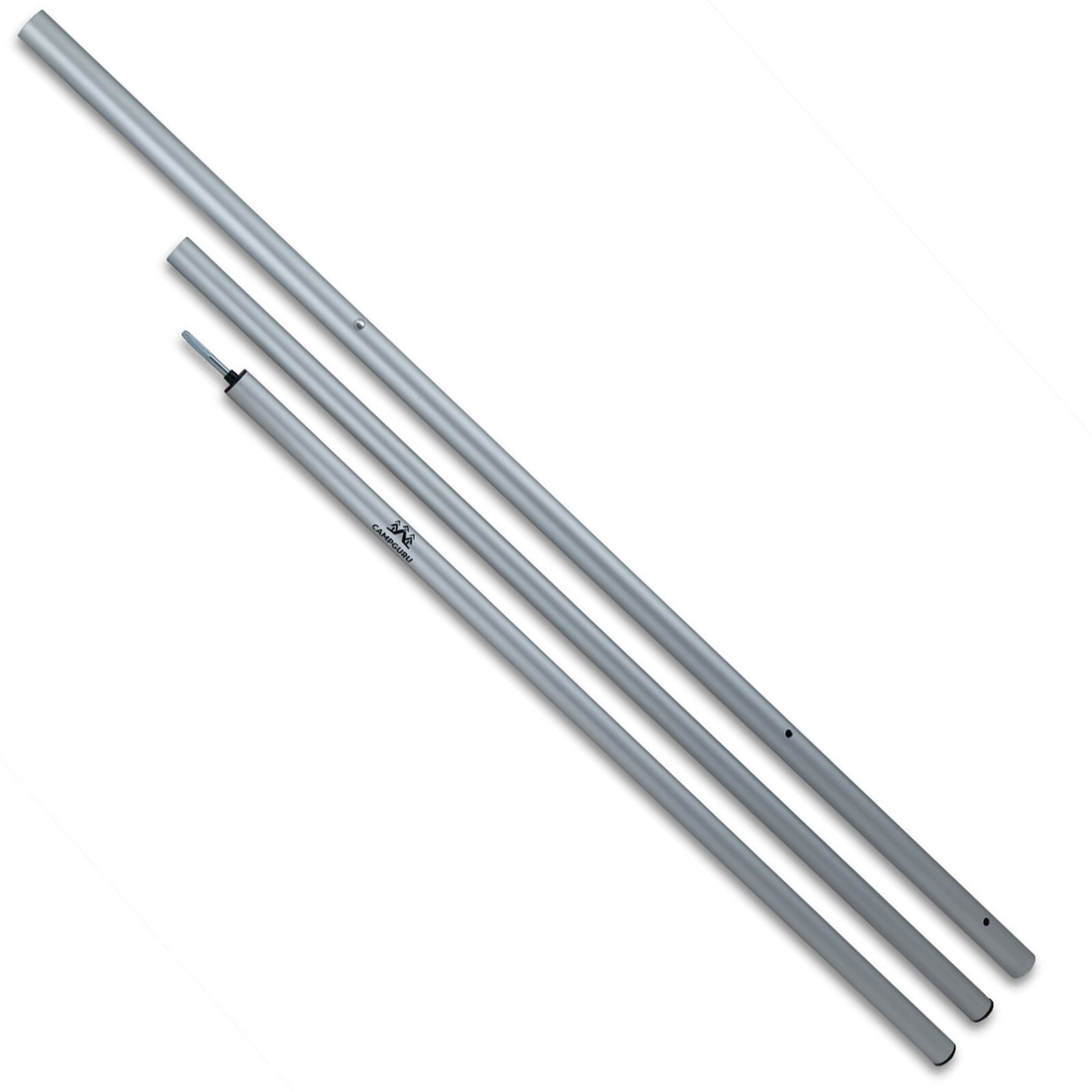 CAMPGURU Universal Rafter Markise Feder Wohnwagen Spannstange Alu 225-250 cm | 08719322166845