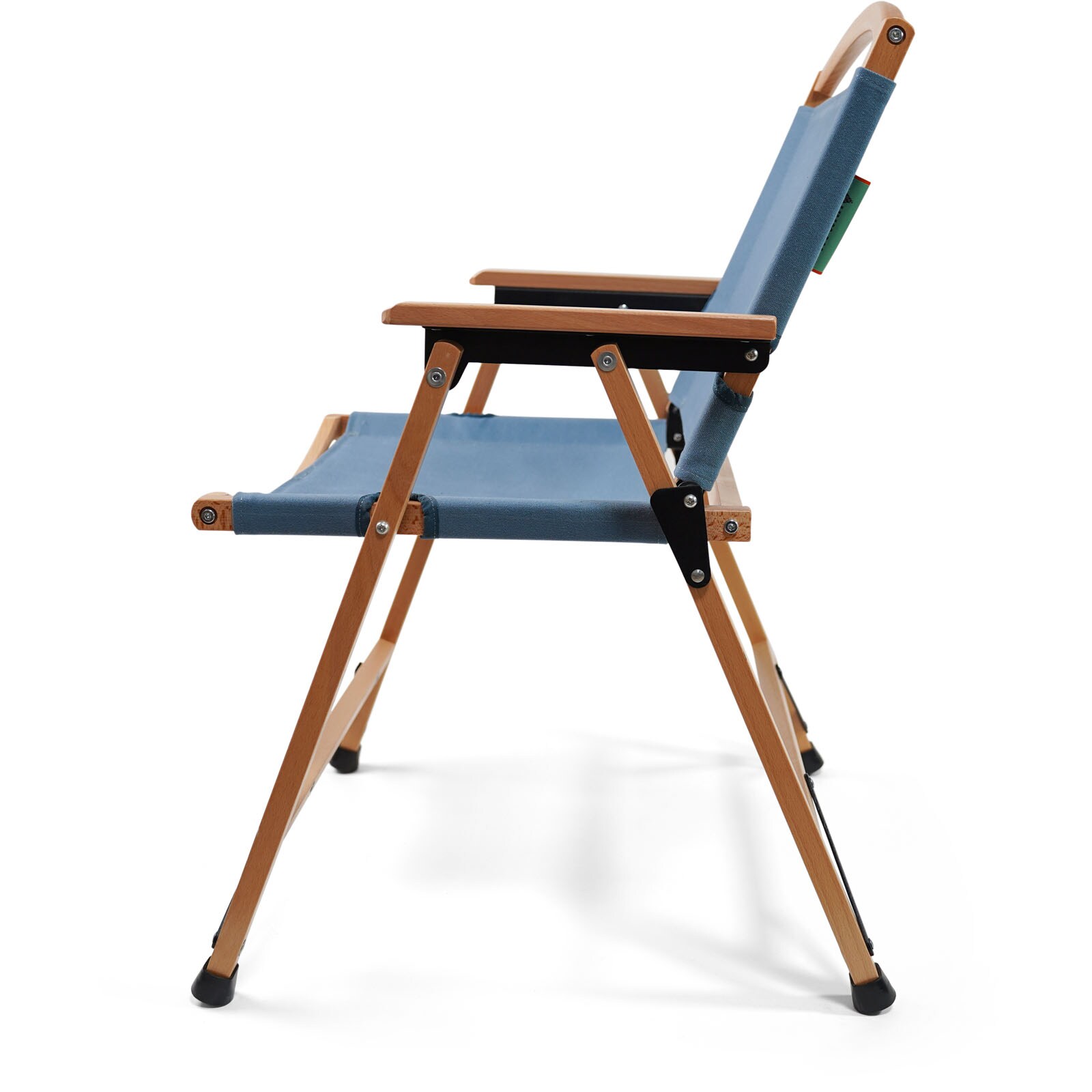 HUMAN COMFORT Klappstuhl Dolo XL Retro Campingstuhl Faltstuhl Stuhl Faltbar  Holz Farbe: blau online kaufen bei Netto