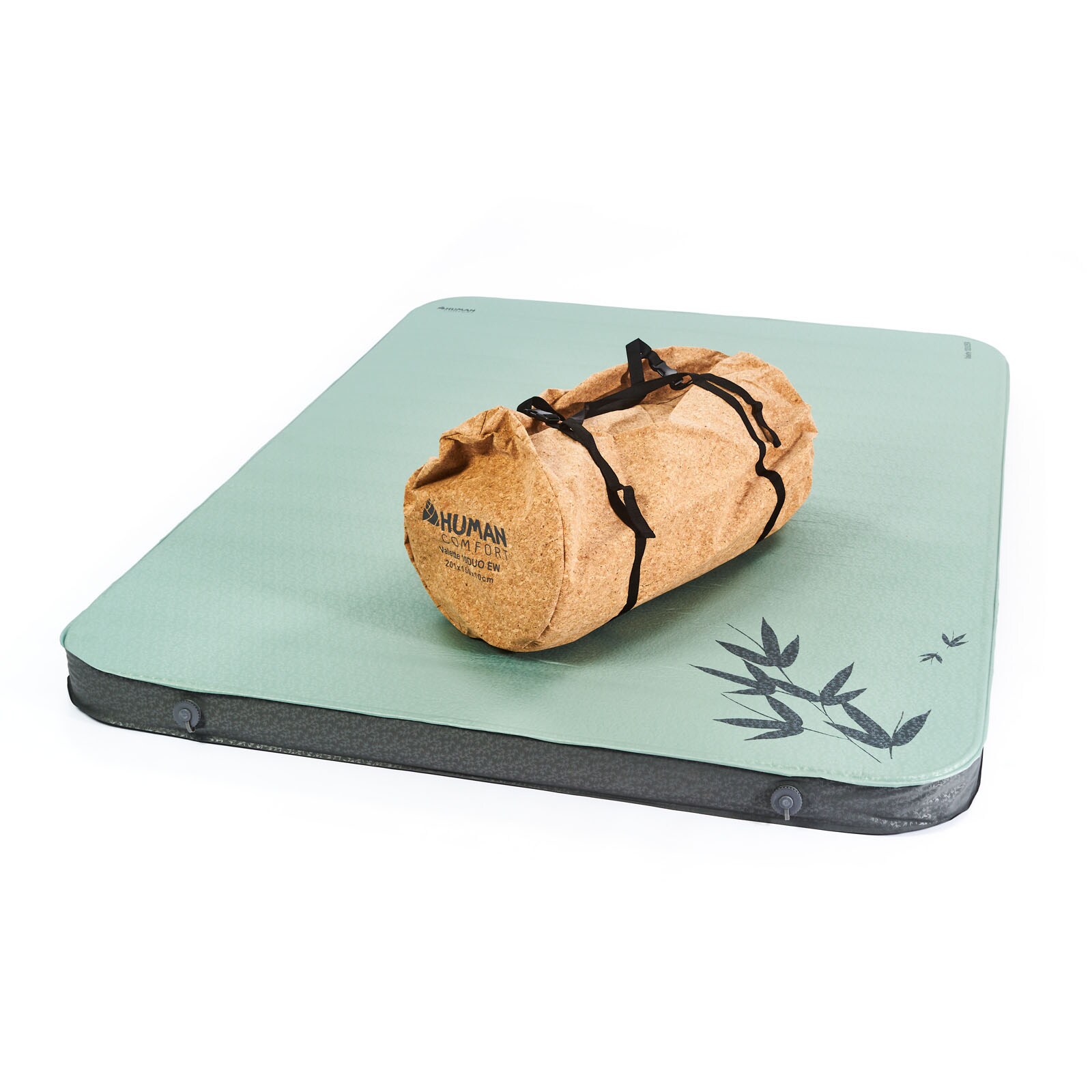 HUMAN COMFORT Luftbett Valette 10 cm Duo Doppel Kastenmatratze Selbstaufblasend - Bild 1
